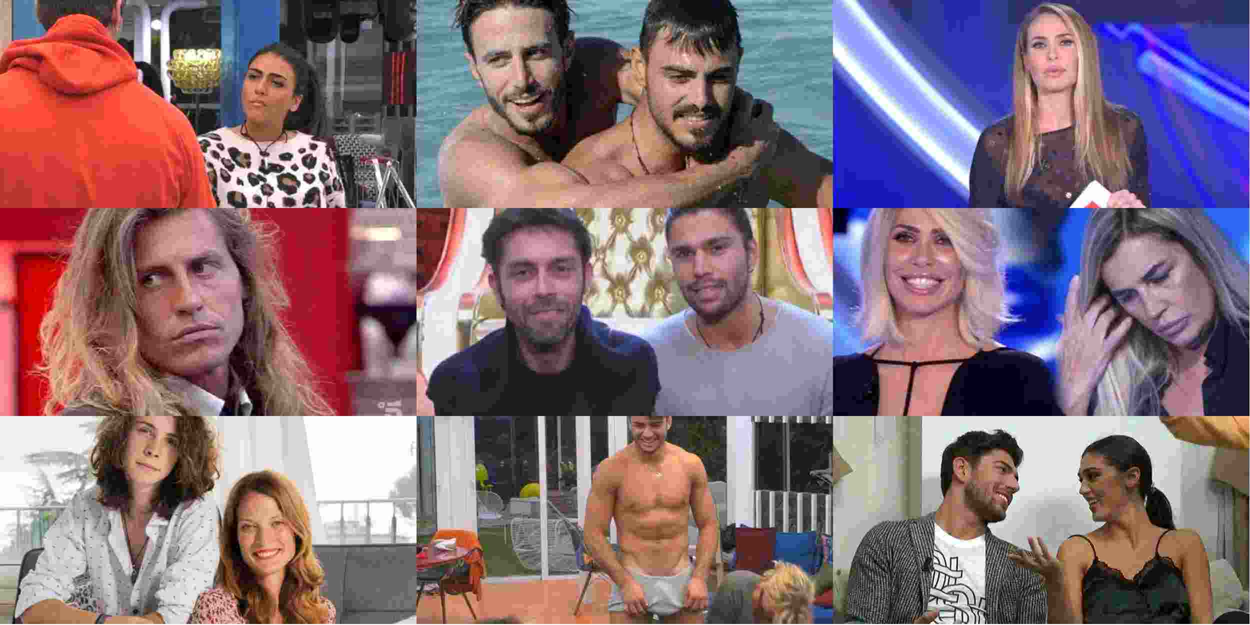 Grande Fratello Vip 2018, Francesco e Giulia litigano per Cecilia
