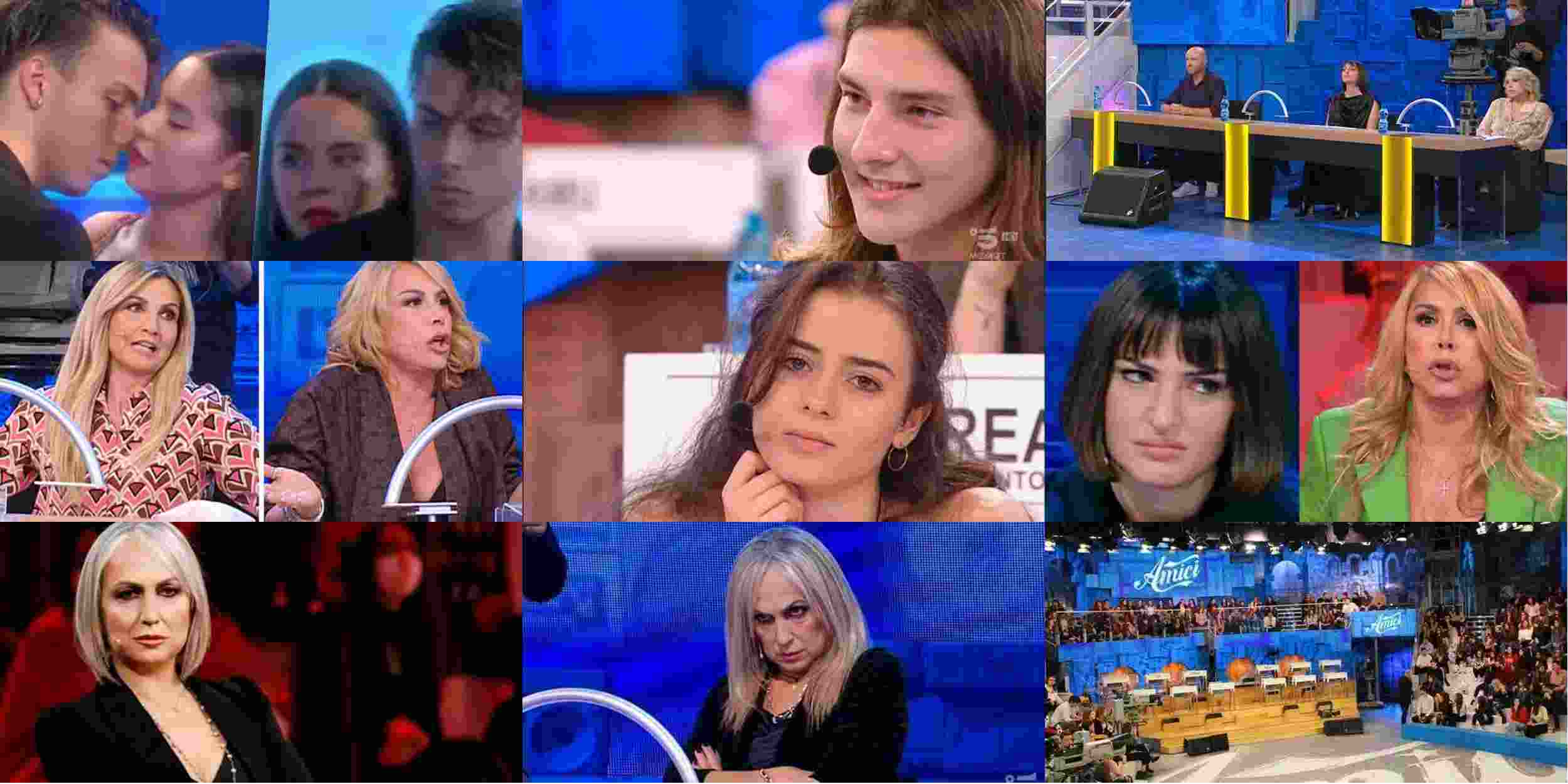 Amici 22, Benedetta Vari e Mattia Zenzola messi in imbarazzo in diretta TV da Fiorello: la reazione