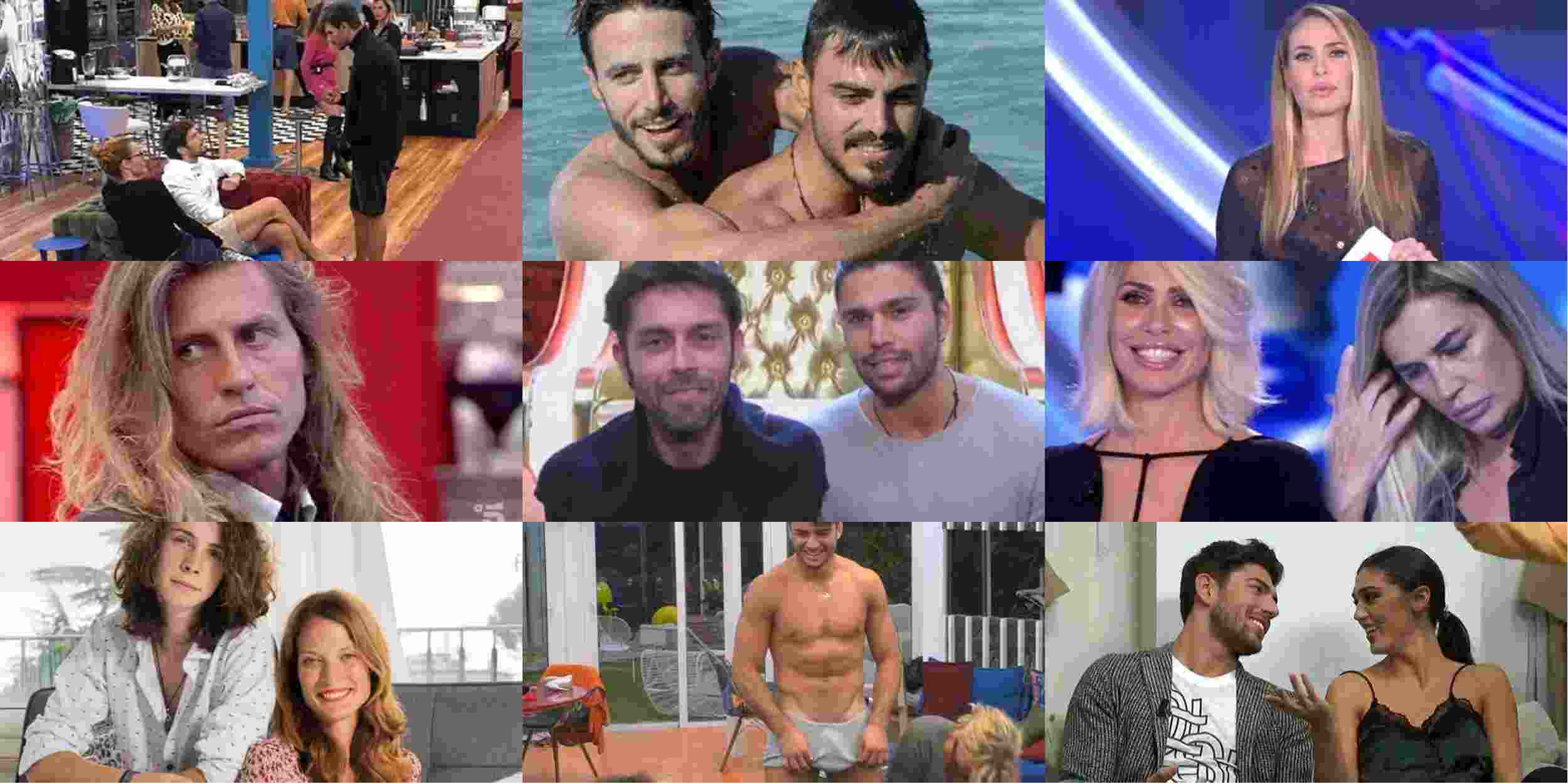 Grande Fratello Vip 3, Francesco Monte ed Elia Fongaro litigano per Jane