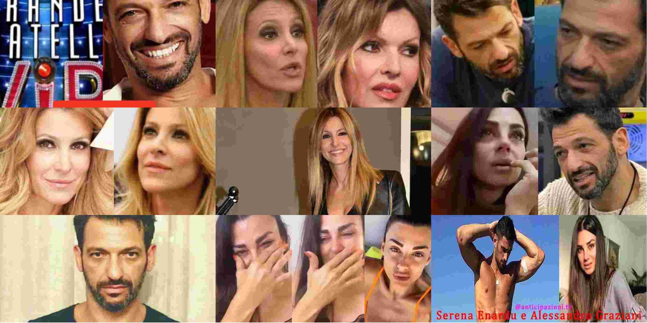 Grande Fratello VIP 4: Pago bacia Adriana Volpe e suo marito perde il controllo