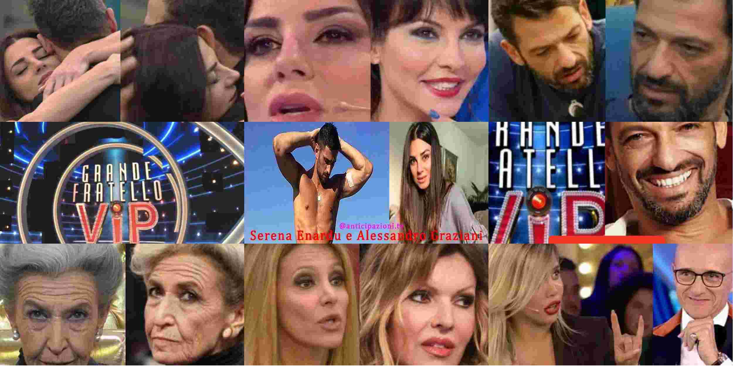 Grande Fratello Vip 4, Pago e Serena fanno una promessa importante