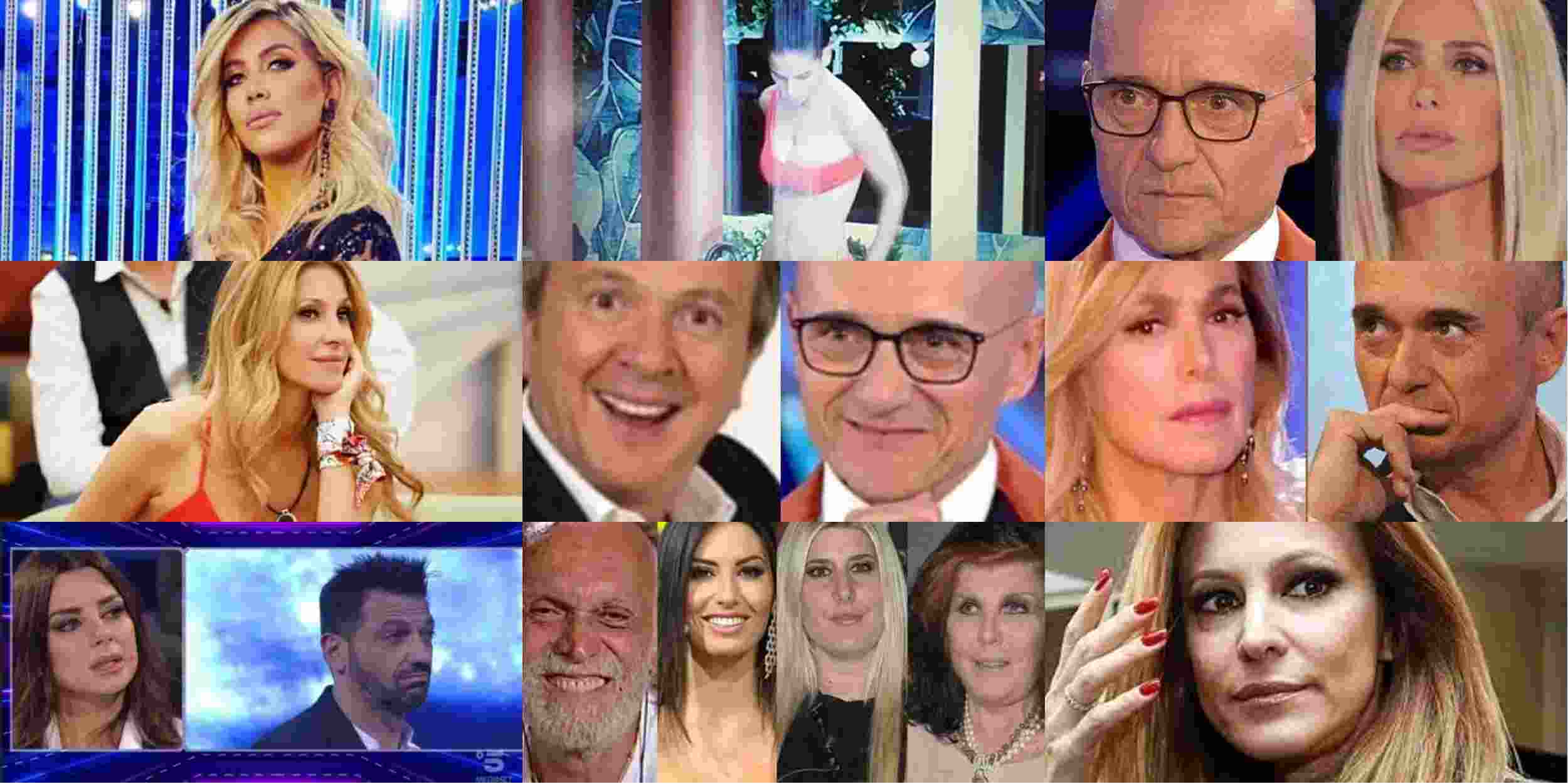 Grande Fratello vip 4: Wanda Nara in abito trasparente si alza per salutare ed è panico