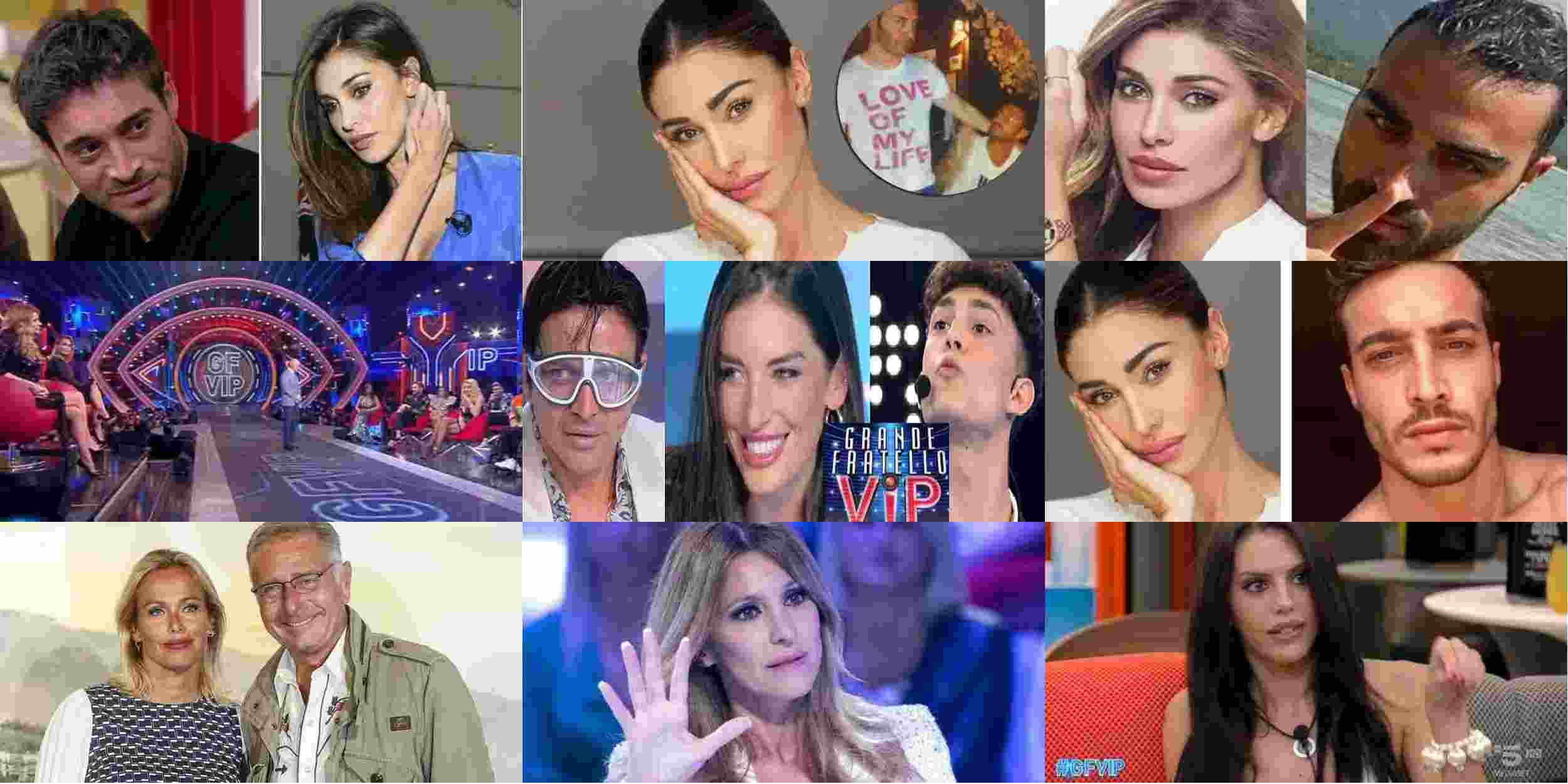 GF Vip 7, Belen Rodriguez “monitora” Antonino Spinalbese