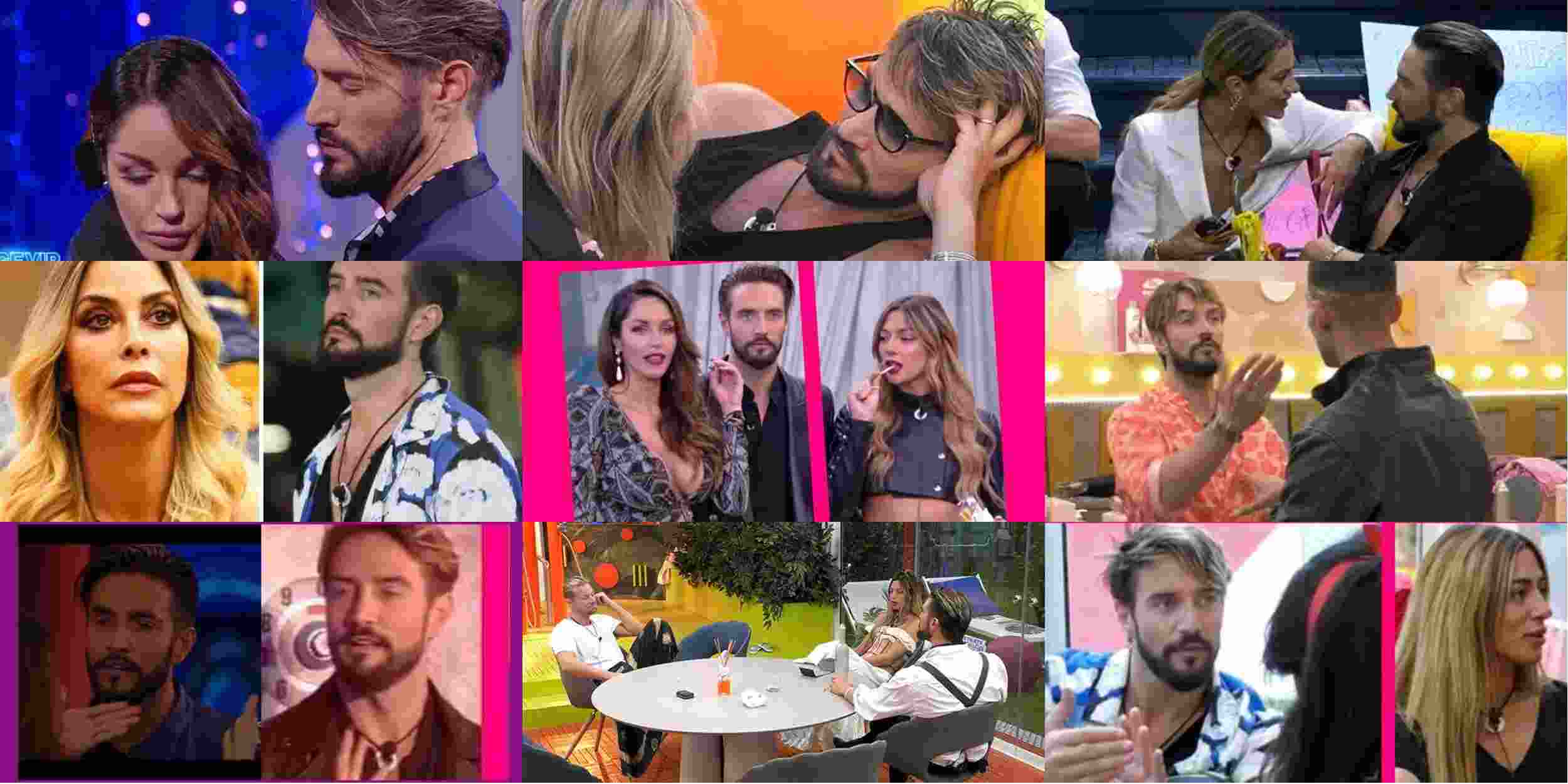 Gf Vip 6, Alex Belli e Delia Duran hanno uno scontro in treno: lei lancia la fede