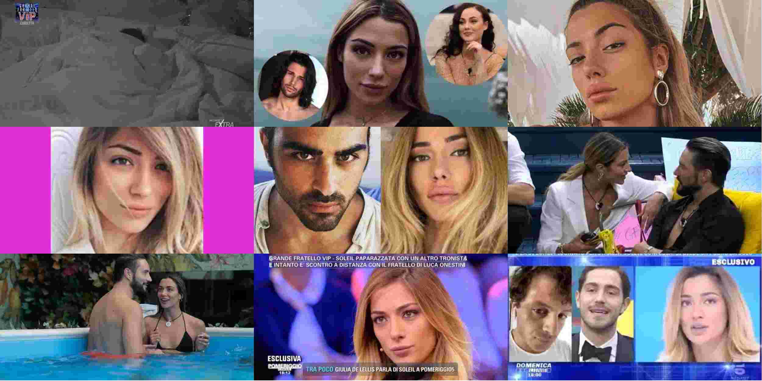 Gf Vip 6, notte di fuoco tra Alex Belli e Soleil Sorge: scatta il bacio