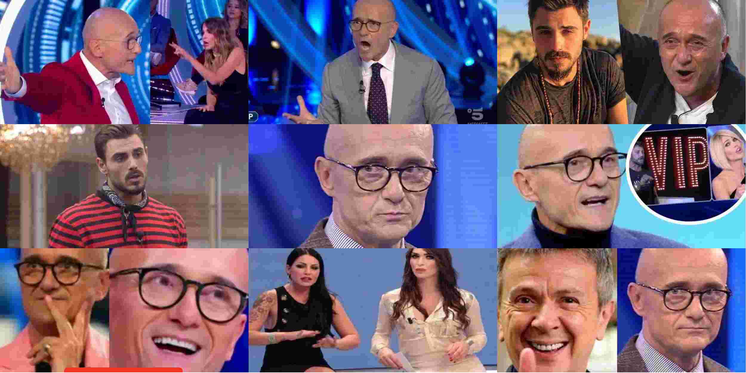 GF Vip 7, Alfonso Signorini adirato caccia Sara Manfuso dallo studio