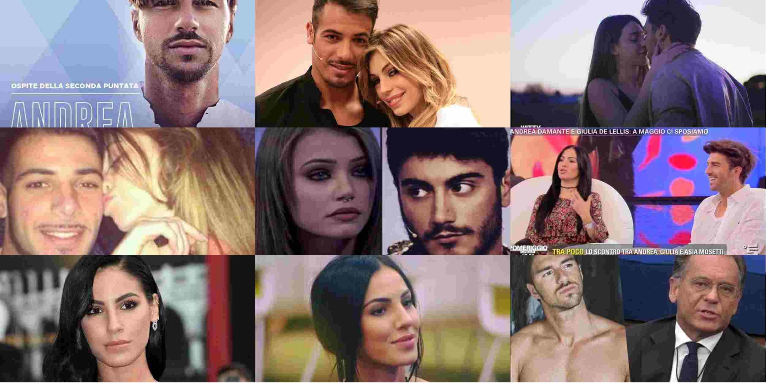 Uomini e Donne gossip, Andrea Damante a Verissimo: l'ex tronista risponde a muso duro alla ex Giulia De Lellis