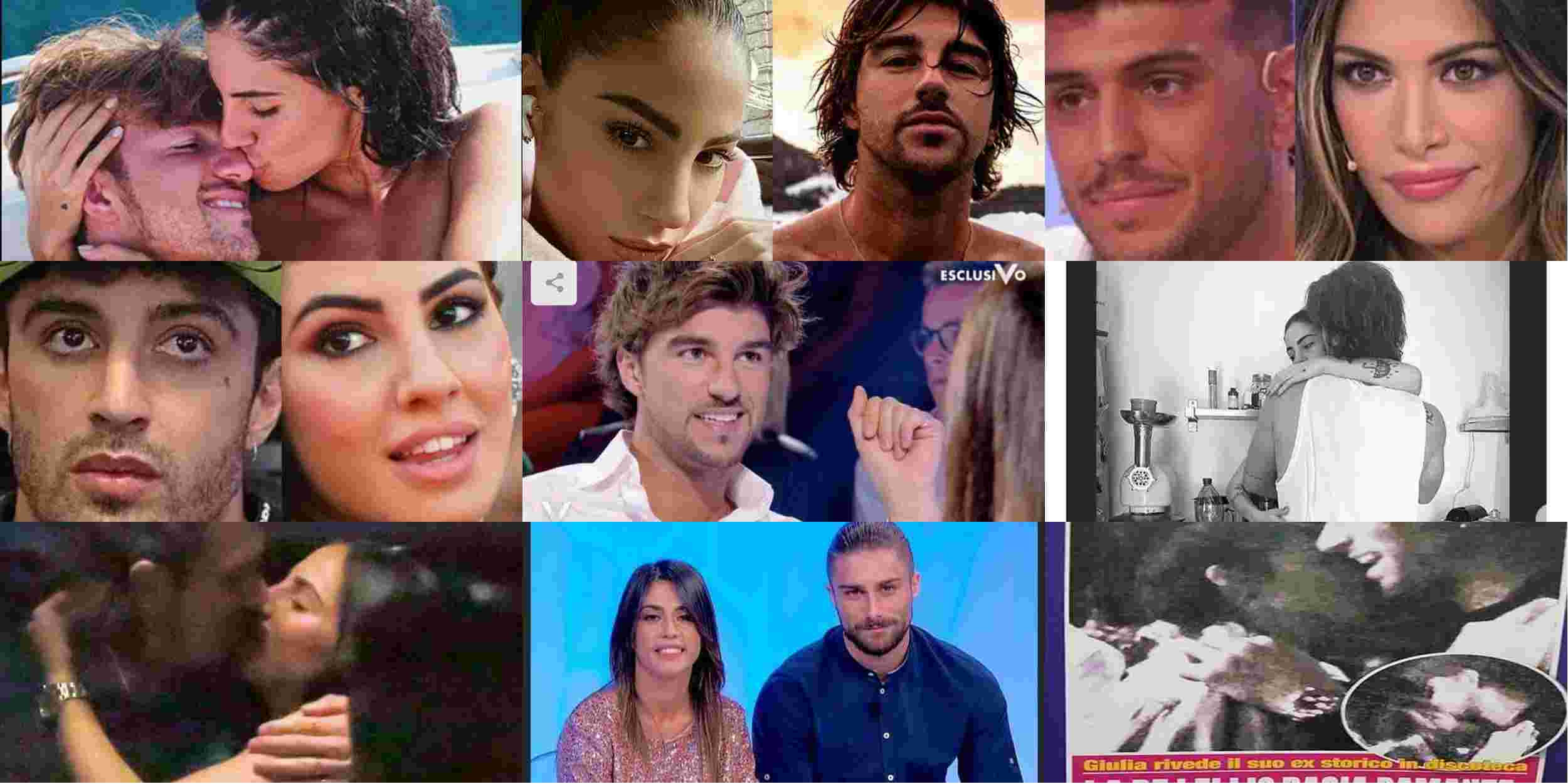 Uomini e Donne, Andrea Damante e Giulia De Lellis allargano la famiglia. ora sono in tre
