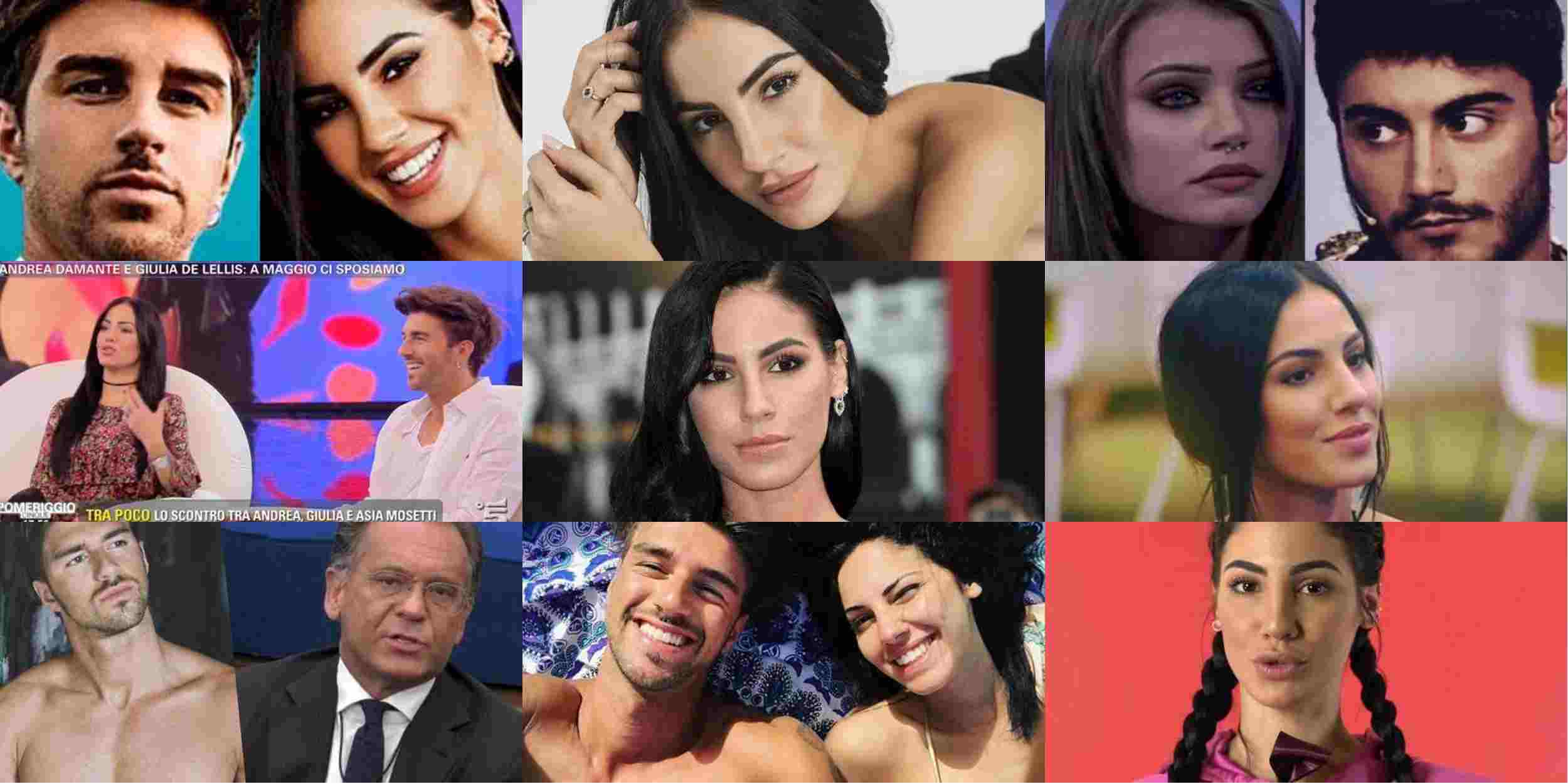 Uomini e Donne gossip. Andrea Damante e Giulia De Lellis in tv insieme per un annuncio