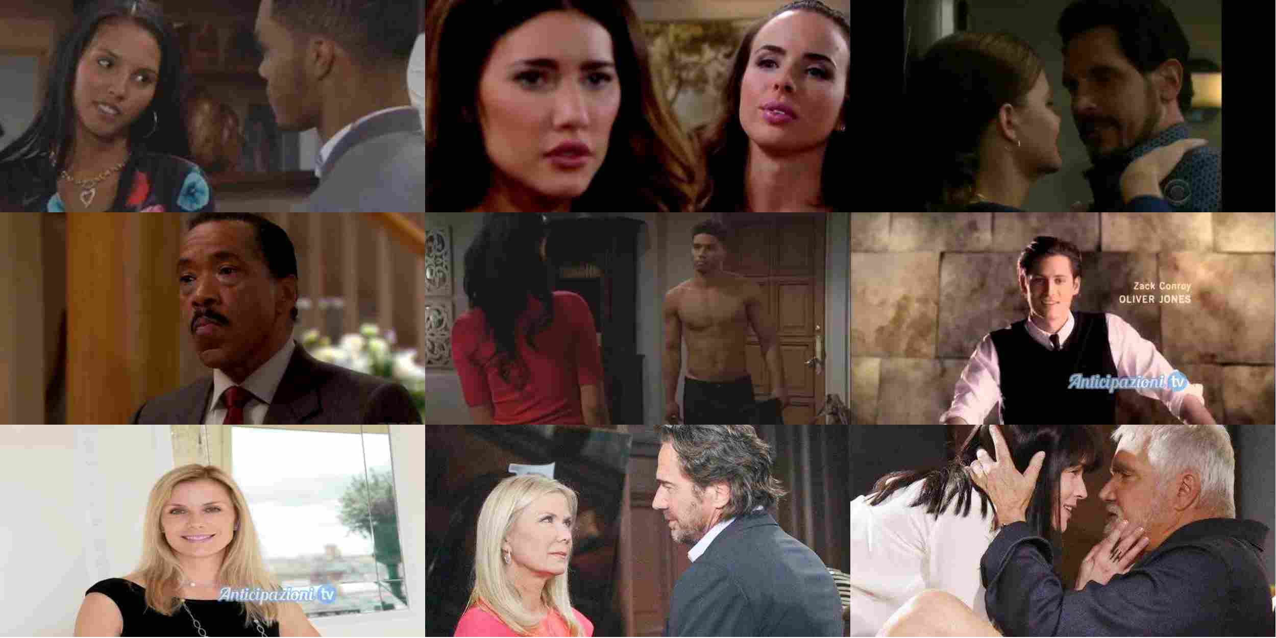 Anticipazioni Beautiful, puntata 11 luglio 2016: Zende resiste a Sasha, Brooke si sfoga!