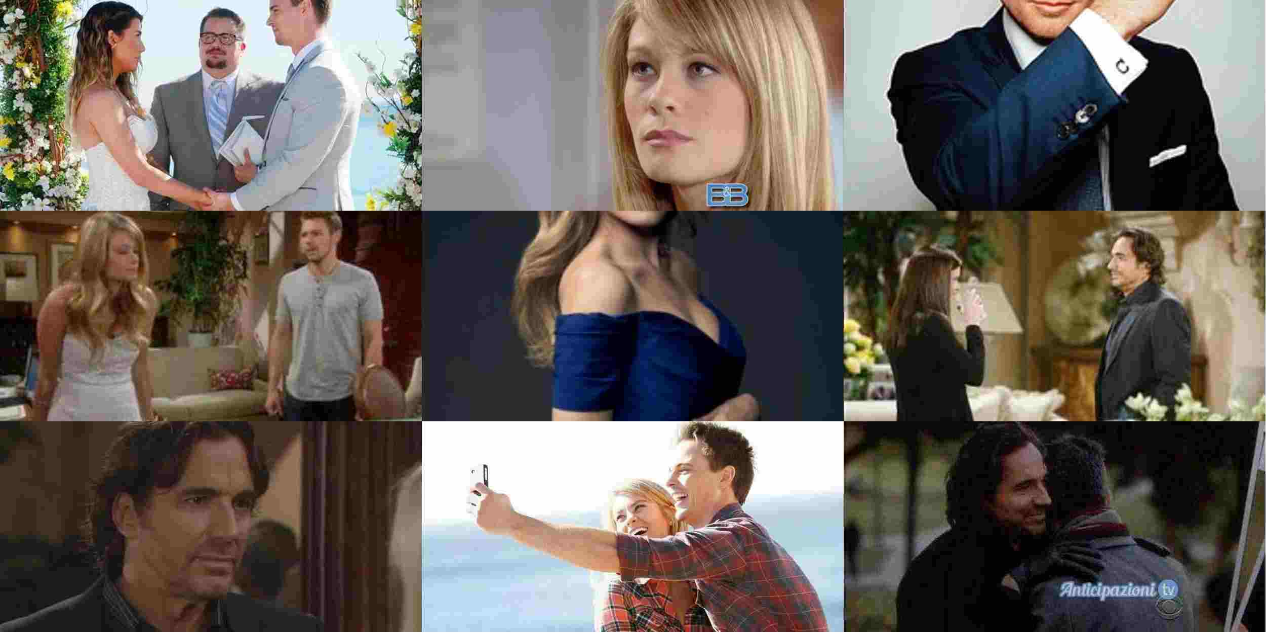 Anticipazioni Beautiful, puntate 19-24 settembre 2016: Wyatt e Steffy sposi, Liam ricorda
