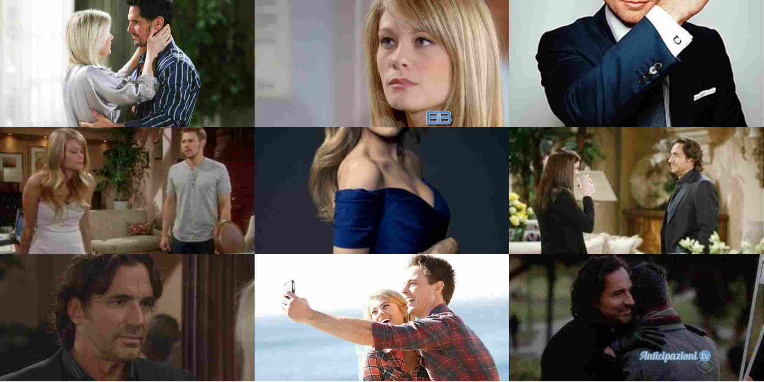Anticipazioni Beautiful, puntate americane: Bill e Brooke si baciano, Sasha e Zende in prima linea