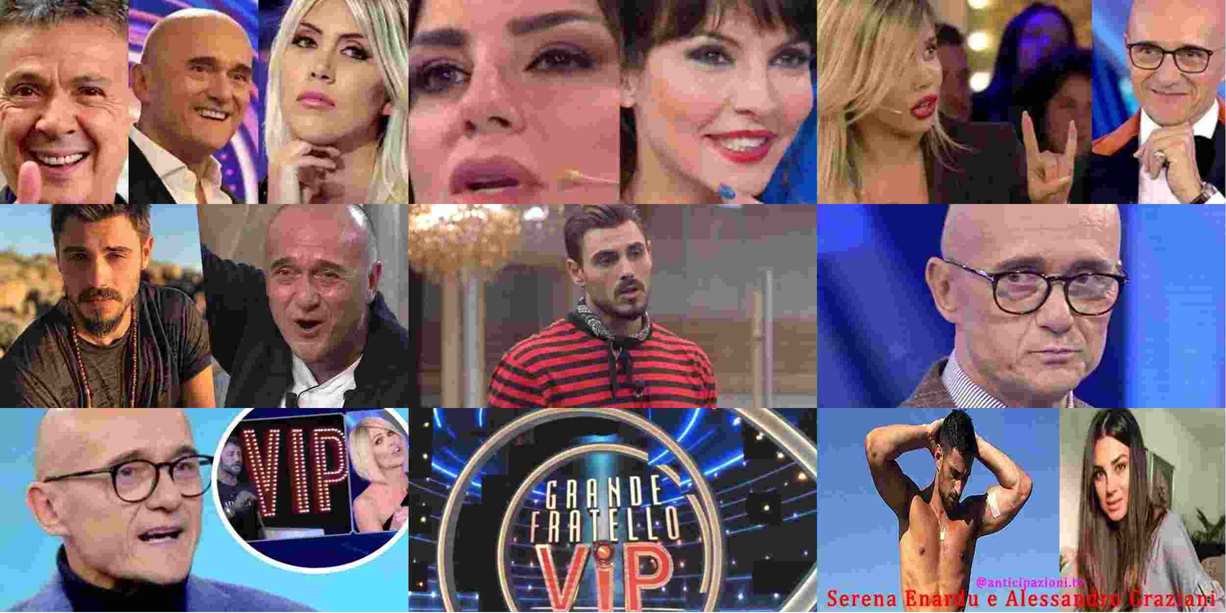 Anticipazioni GF Vip 14/2/2020: brutta serata per Serena, nuovi ingressi nella Casa