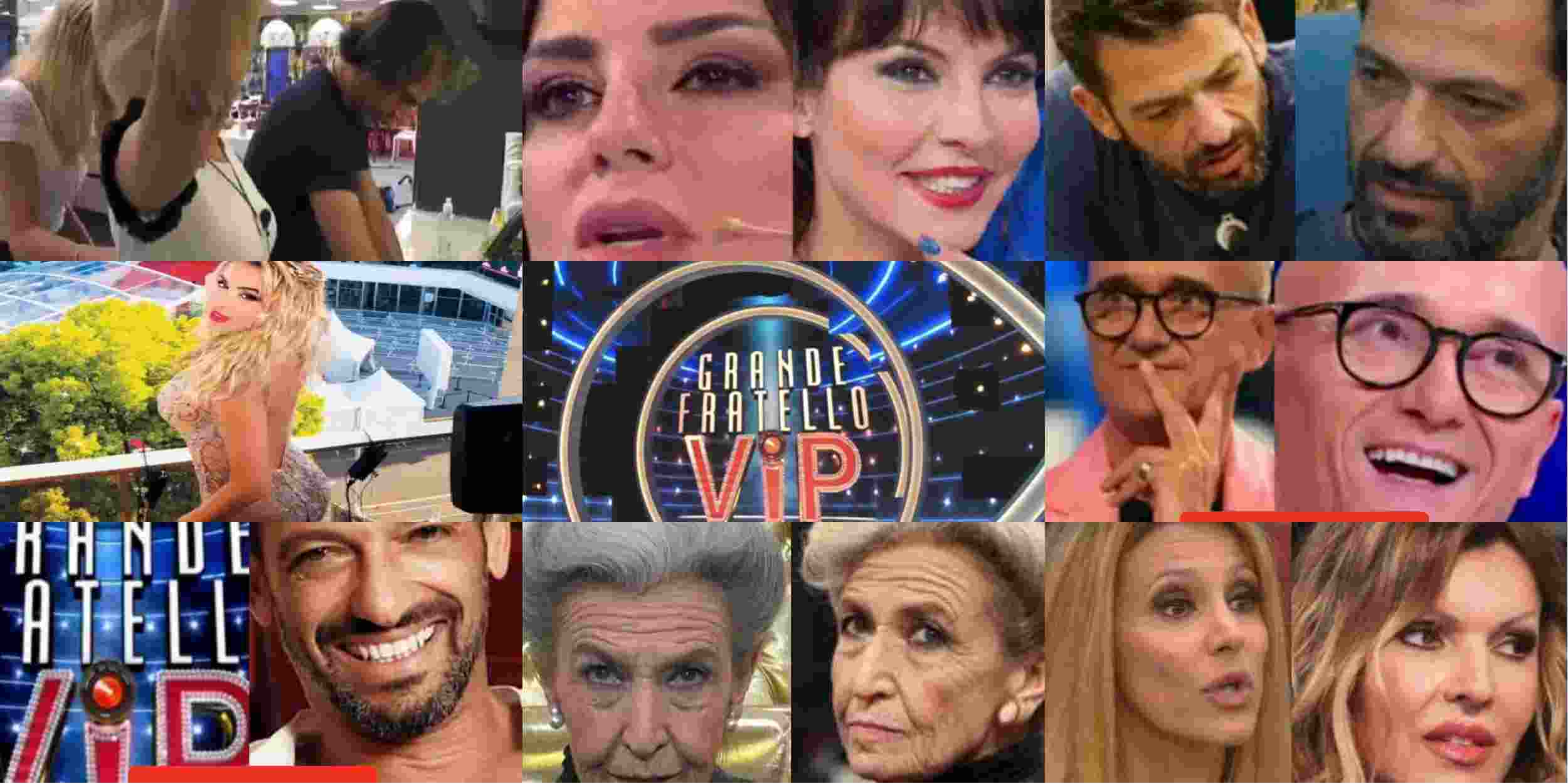 Grande Fratello Vip, Antonella Elia protesta: "Valeria Marini mi ha dato dei pugni"
