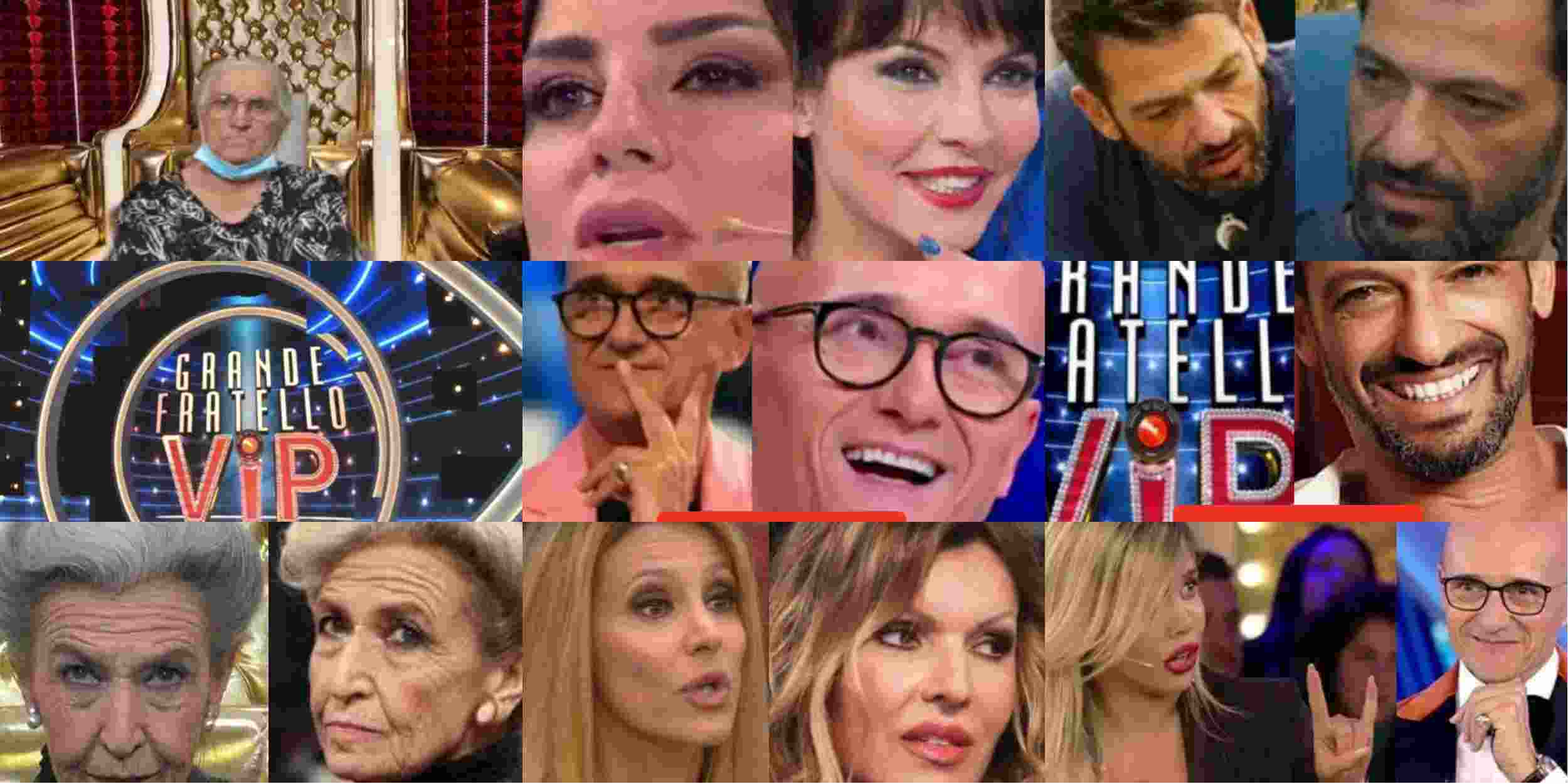 GF Vip 5, appare un'anziana signora in diretta: opera di un hacker o errore umano?