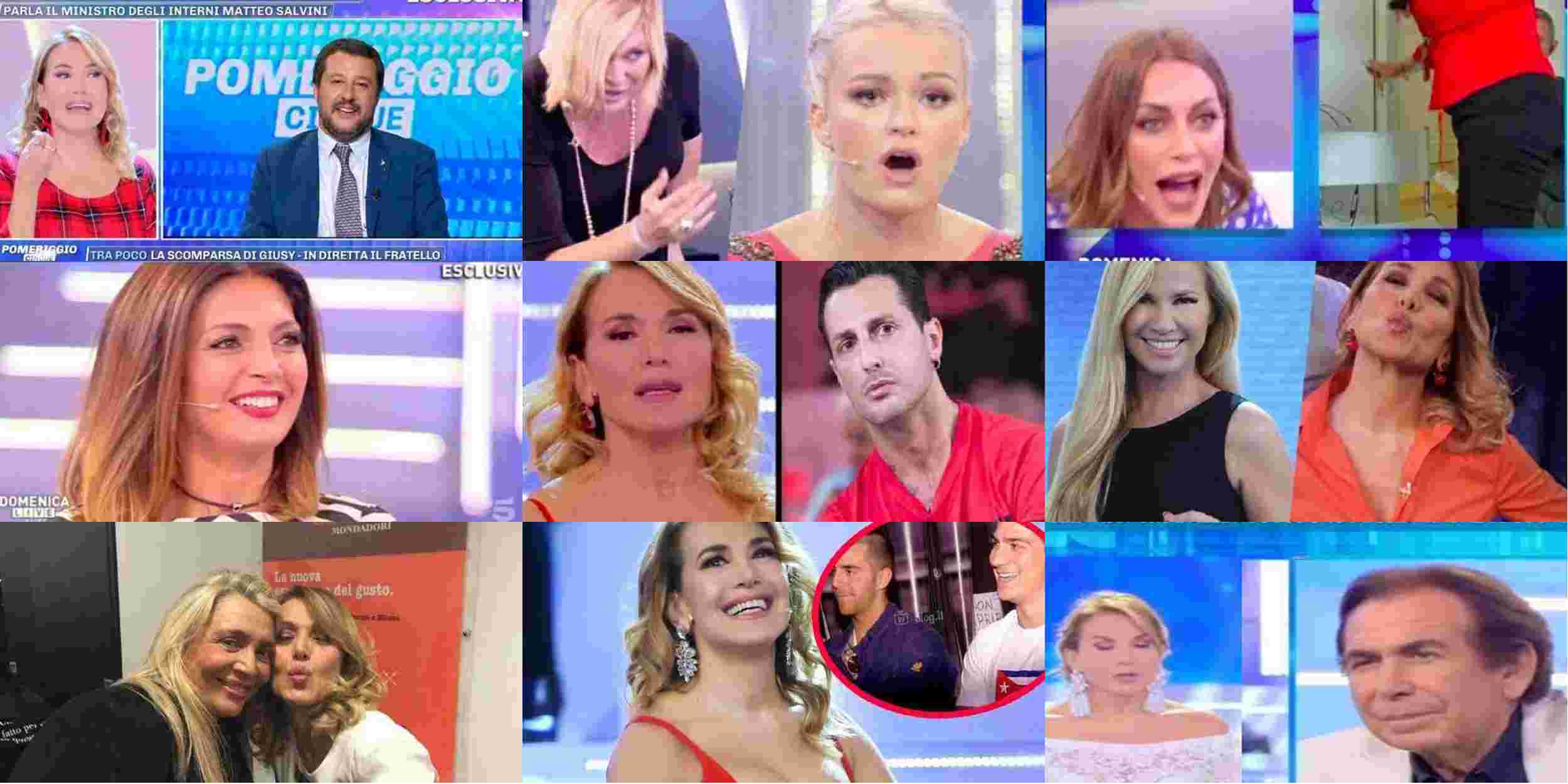 Barbara d’Urso tra Matteo Salvini e Elisa Isoardi, gli indizi che accendono il gossip