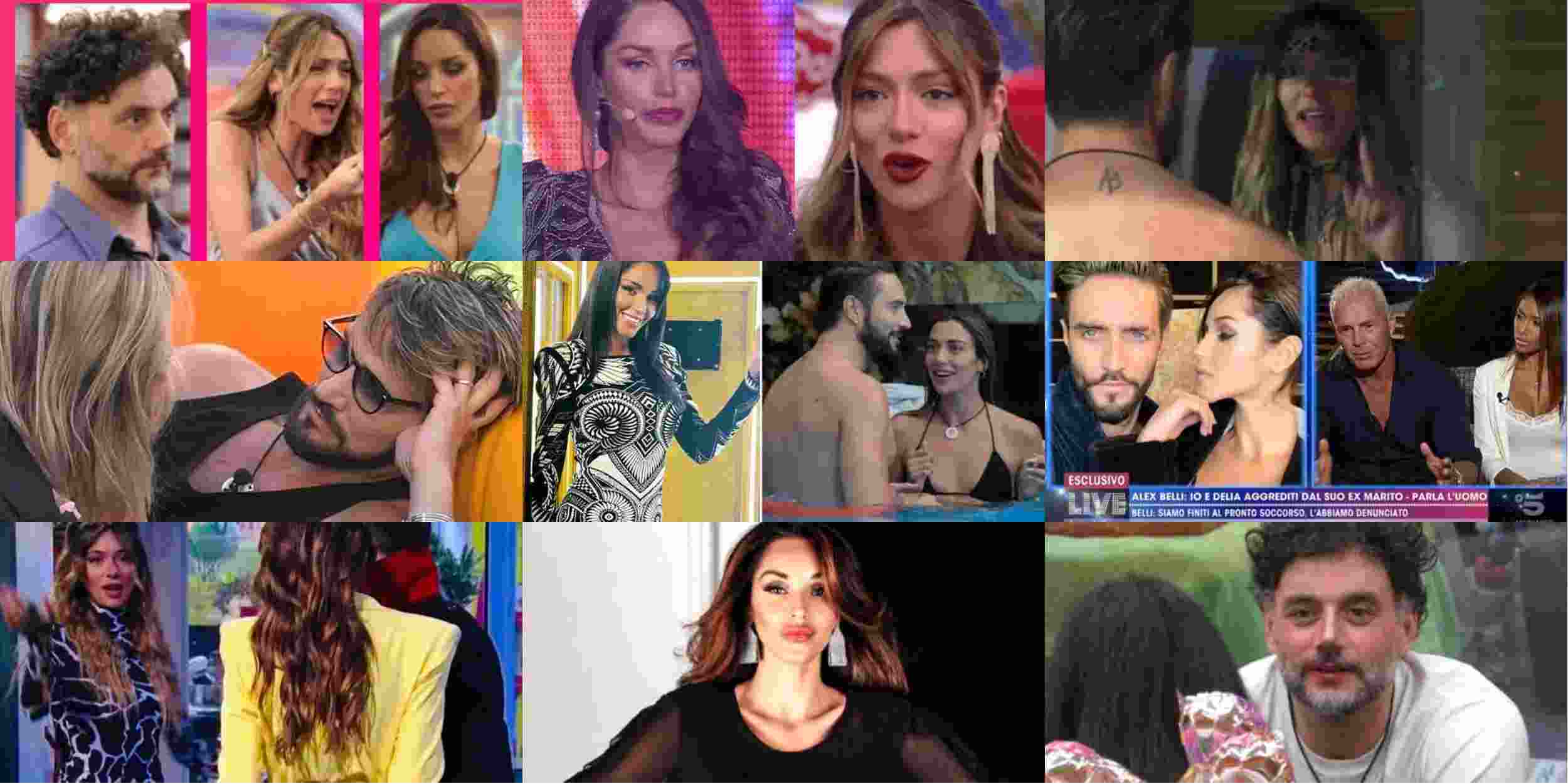 GF Vip, Barù spiazza tutti con Delia Duran: il bacio mina il triangolo della Casa
