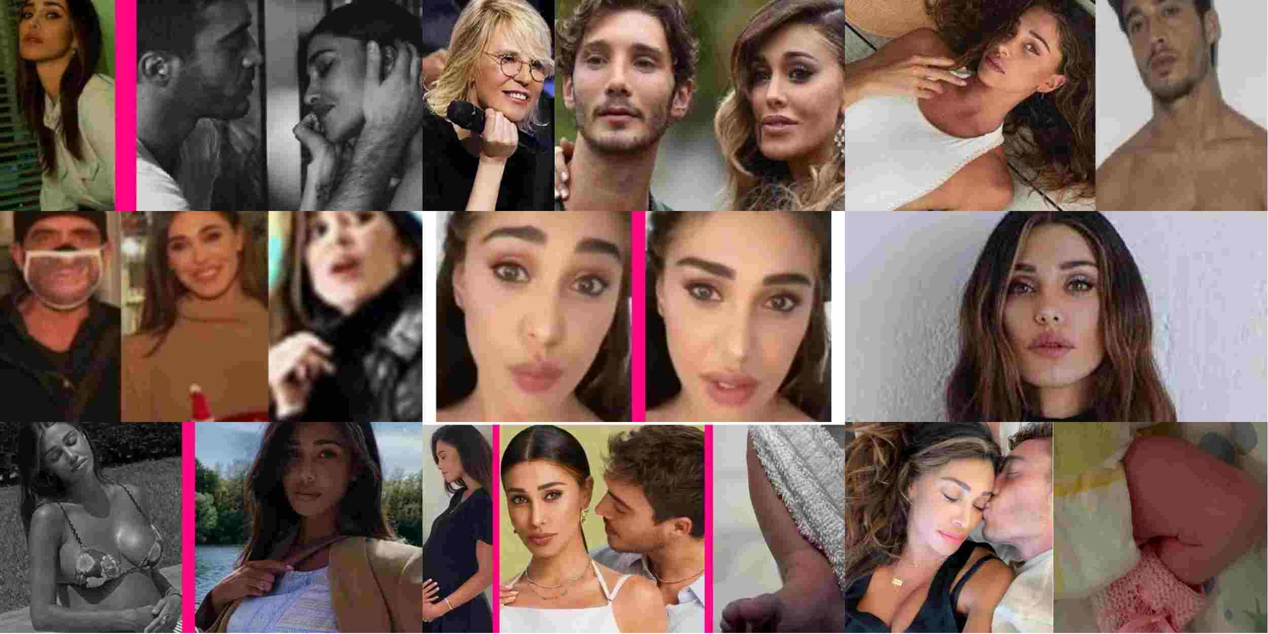 Belen Rodriguez felice con Antonino Spinalbese in un bar: arriva la polizia