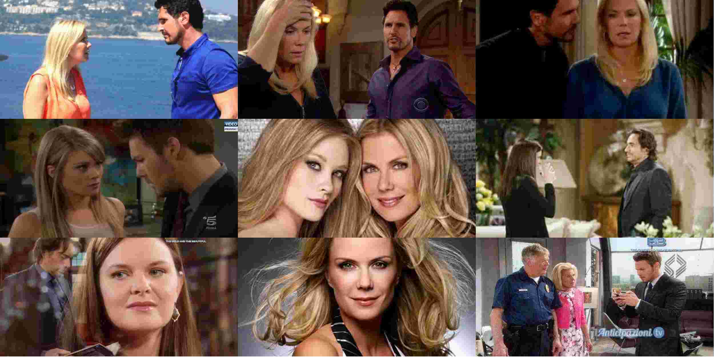 Anticipazioni Beautiful, 12 maggio 2017: Bill e Brooke, conto alla rovescia