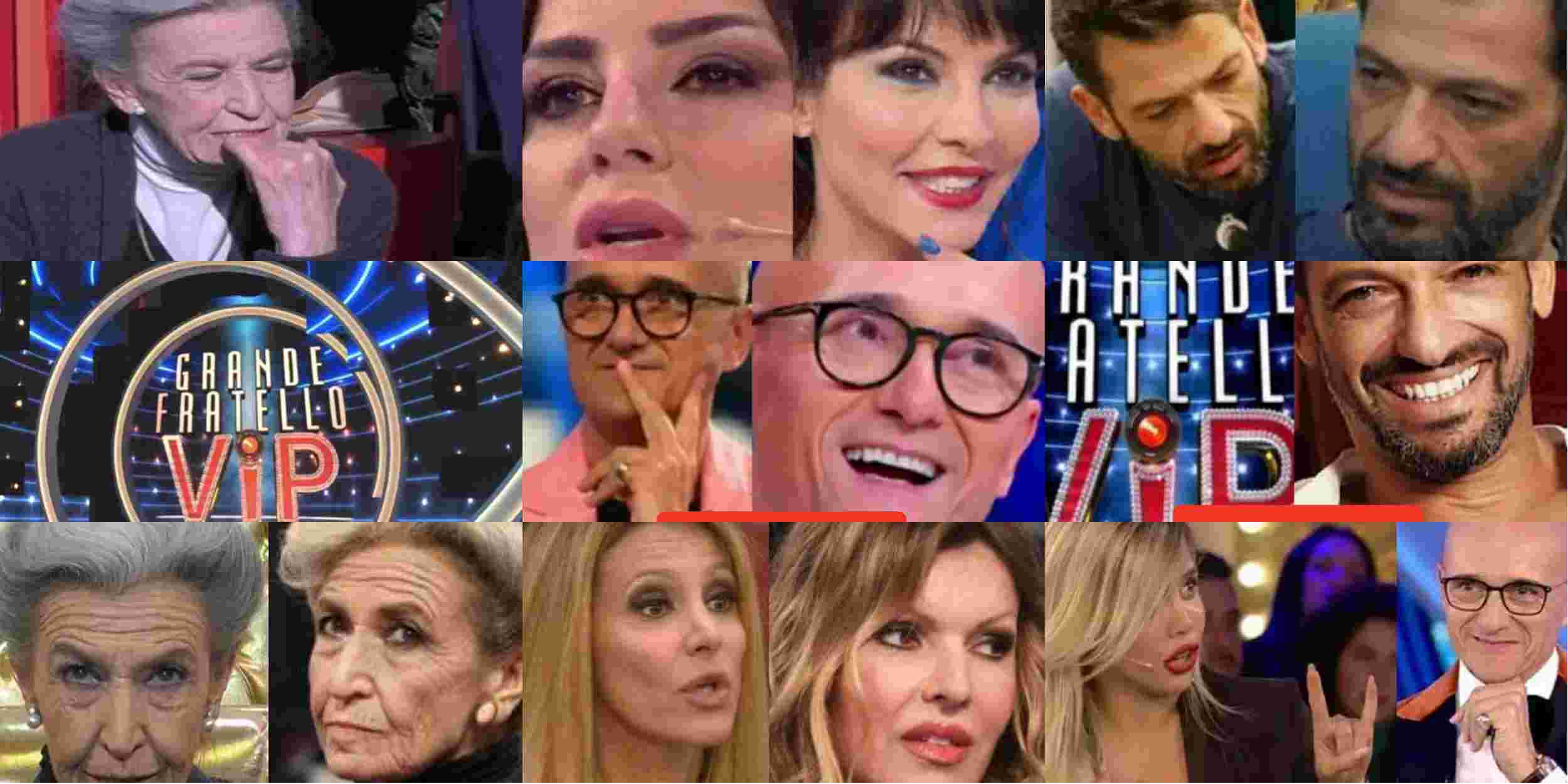 Bufera al Grande Fratello Vip 4: tutti contro tutti