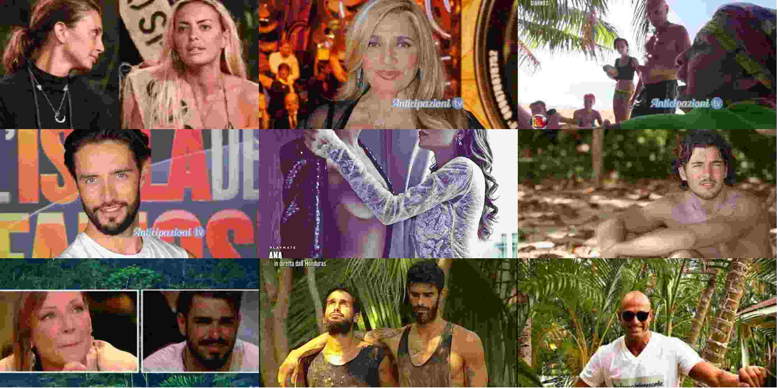 Isola dei Famosi 2018: cadono le maschere e cambia tutto