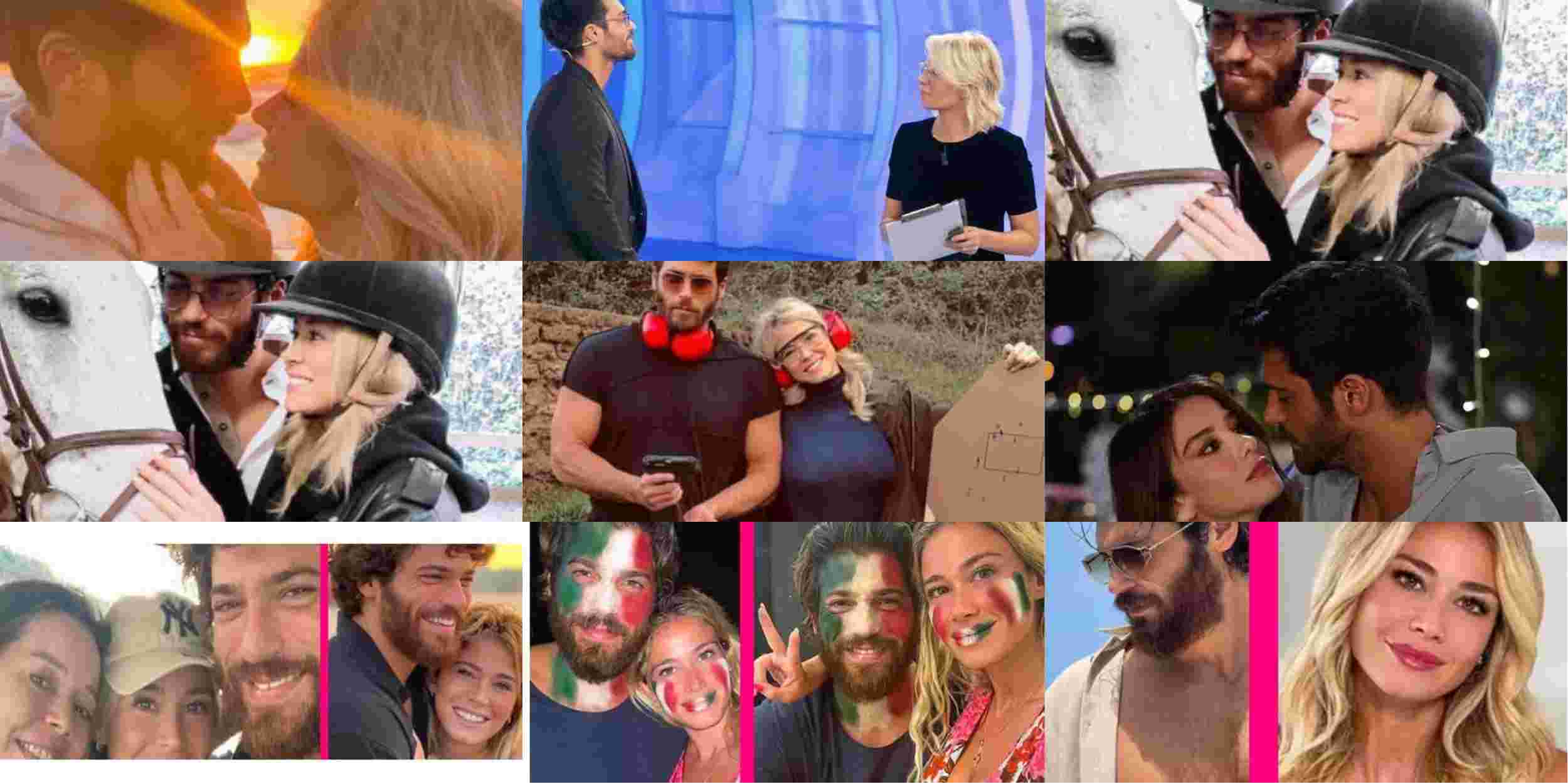 Can Yaman e Diletta Leotta si rivelano: lo scatto romantico e la dichiarazione d’amore aerea
