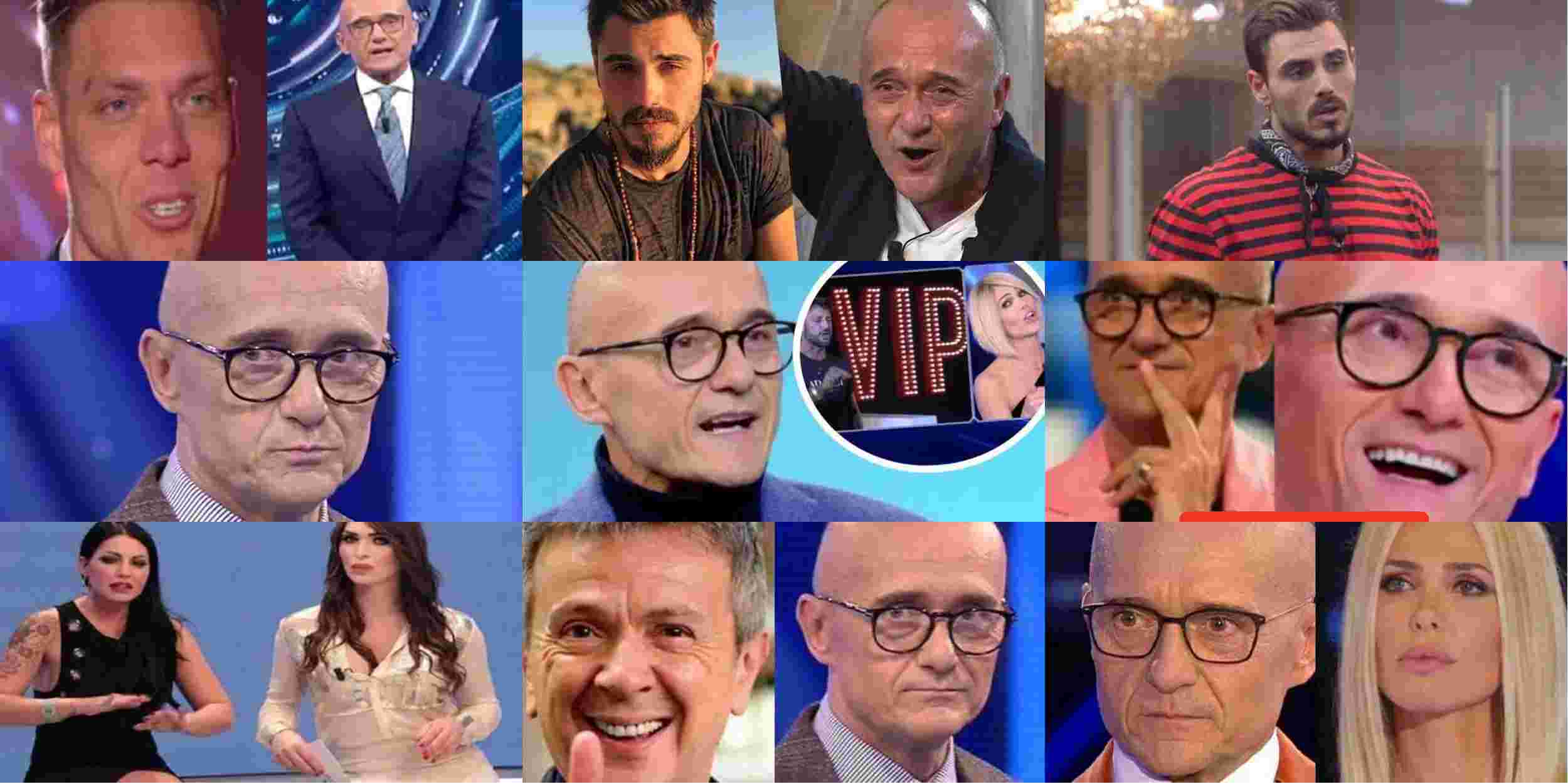 GF Vip 5, caos in diretta: prima la gaffe di Signorini e poi la bestemmia