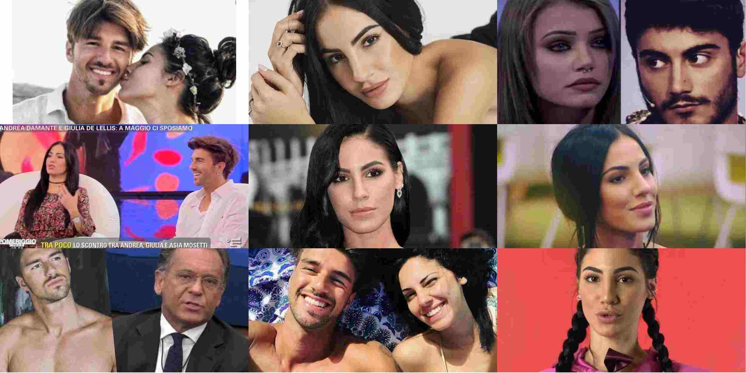 Gossip coppie, tra Giulia De Lellis e Andrea Damante ci sarebbe una ex di lui