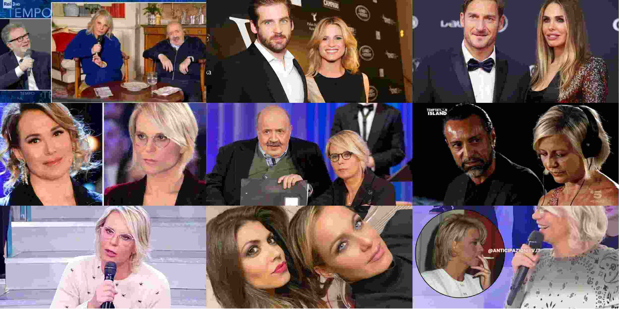 “Che tempo che fa”, Costanzo su Maria De Filippi: “Lei è la donna con cui morire”