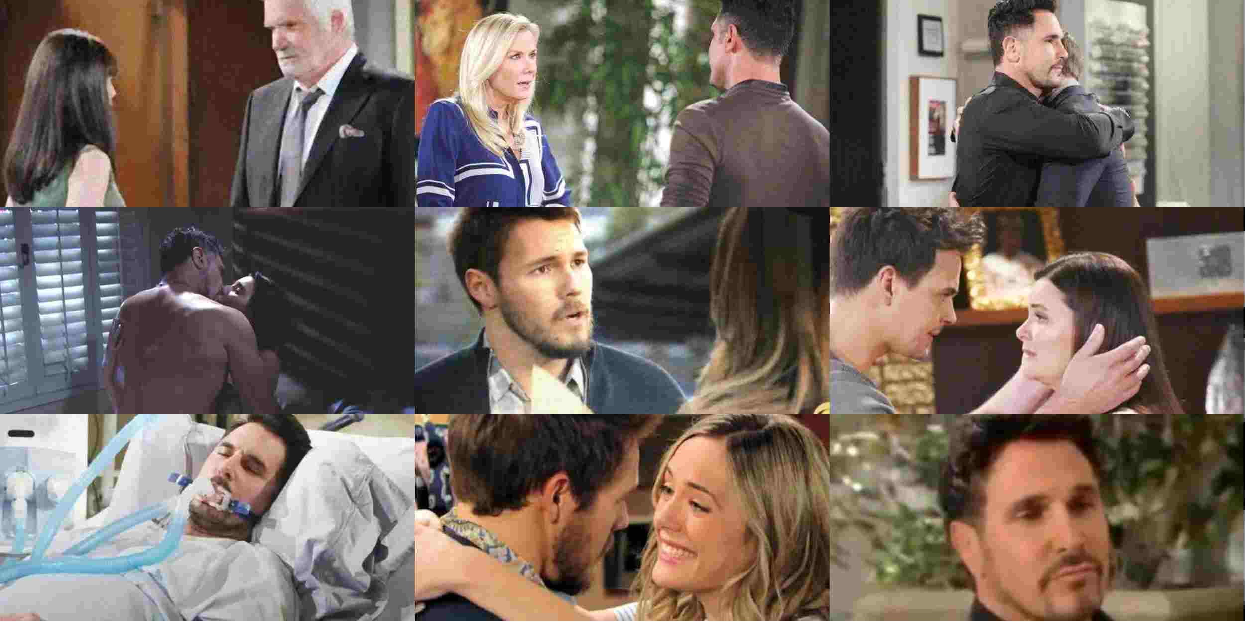 Beautiful anticipazioni dal 9 al 13 luglio 2018: Eric e Quinn litigano per Katie e Wyatt