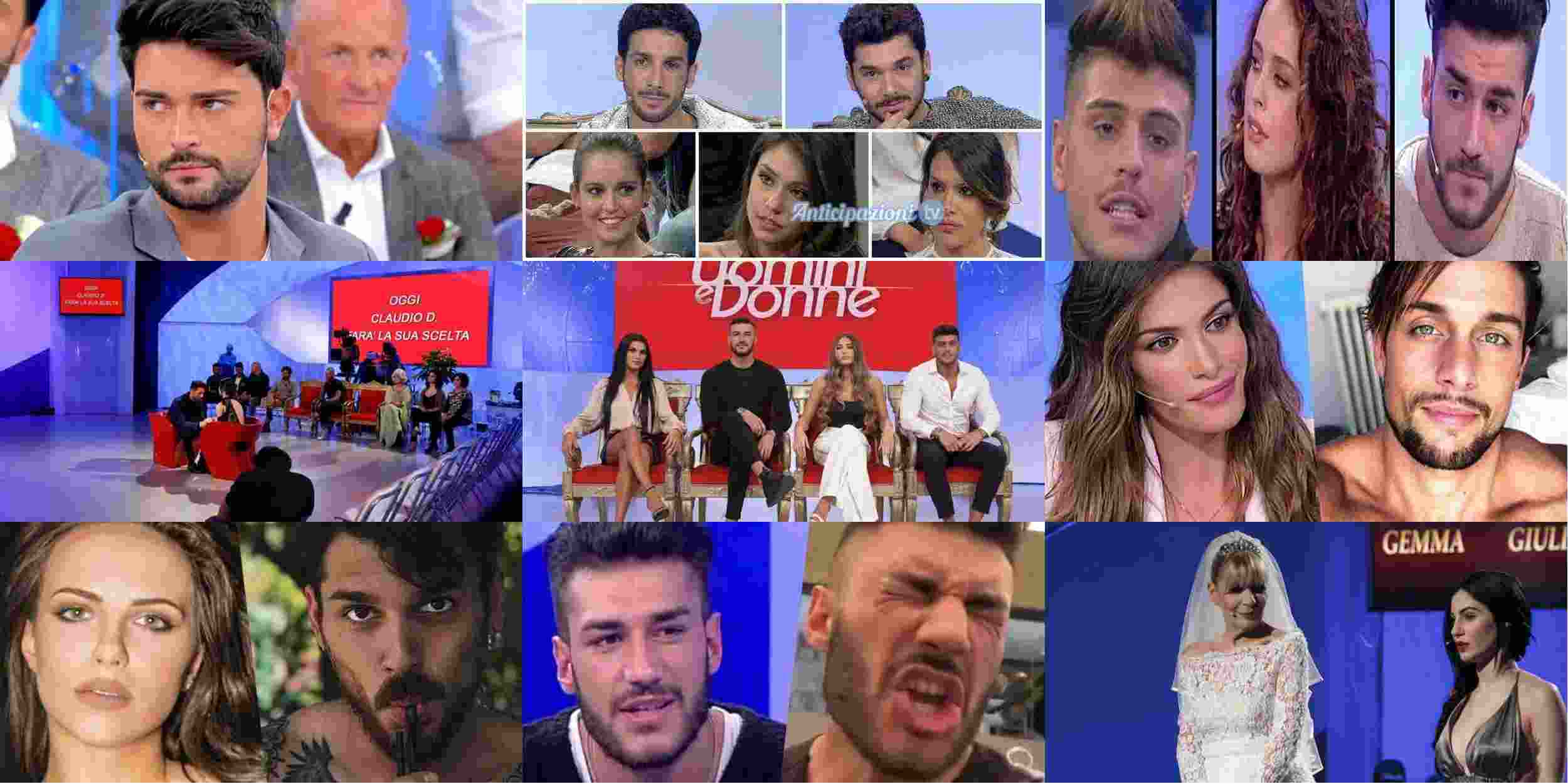 Uomini e Donne anticipazioni, registrazione 6-11-2020: Davide infuriato, Gemma innamorata
