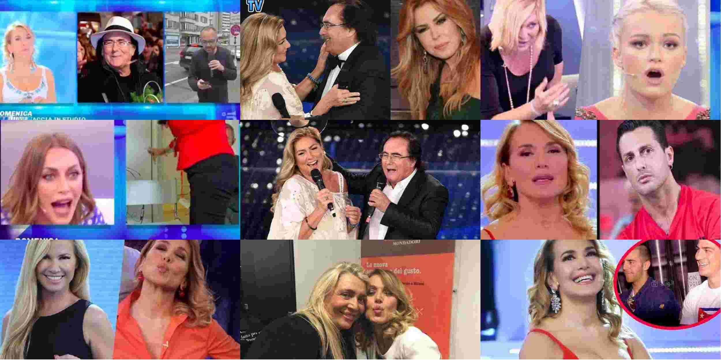 Domenica Live, Albano non si presenta: la d’Urso reagisce molto male