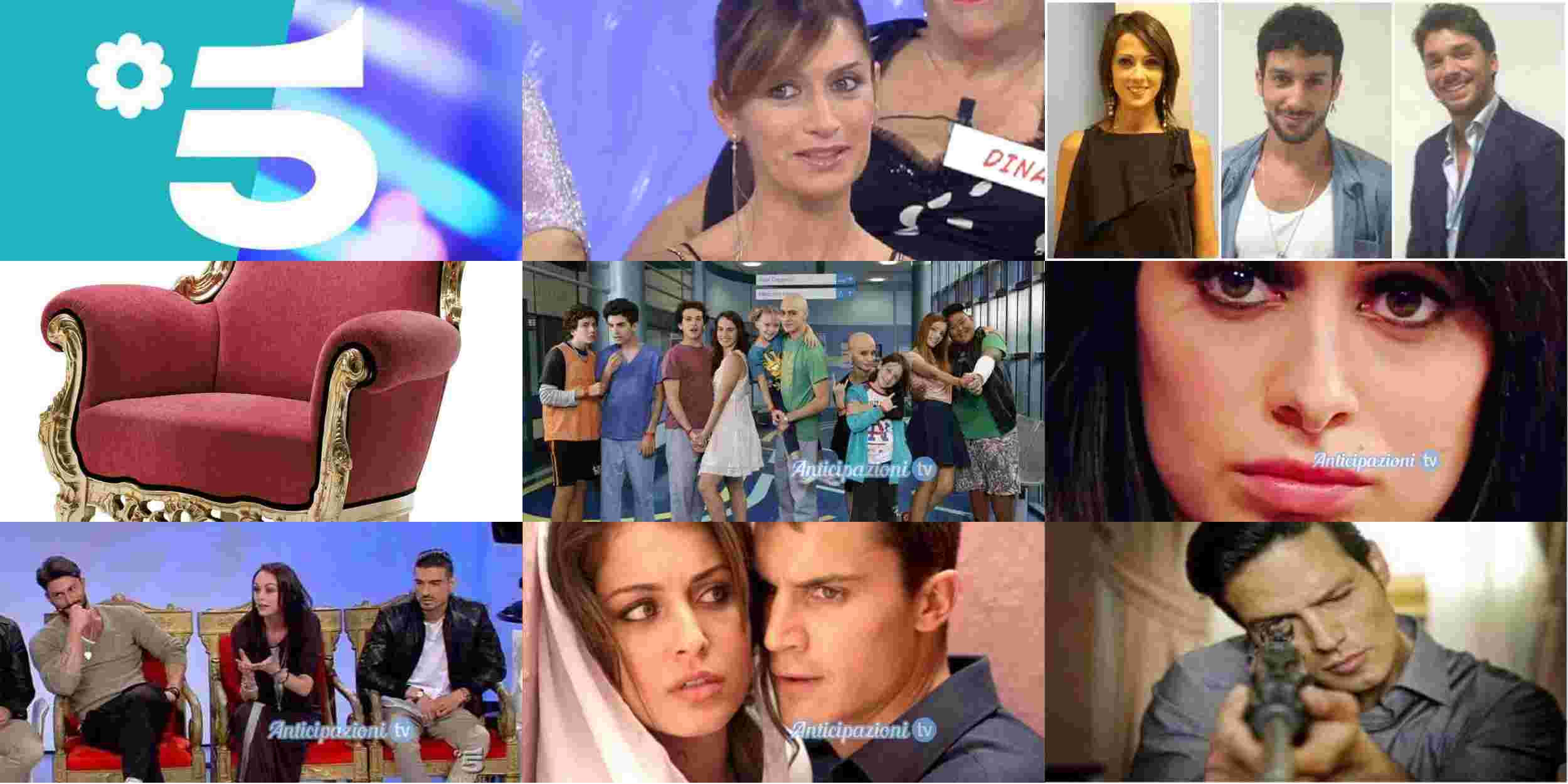 Ecco la programmazione di Canale 5 dal 13 settembre 2021