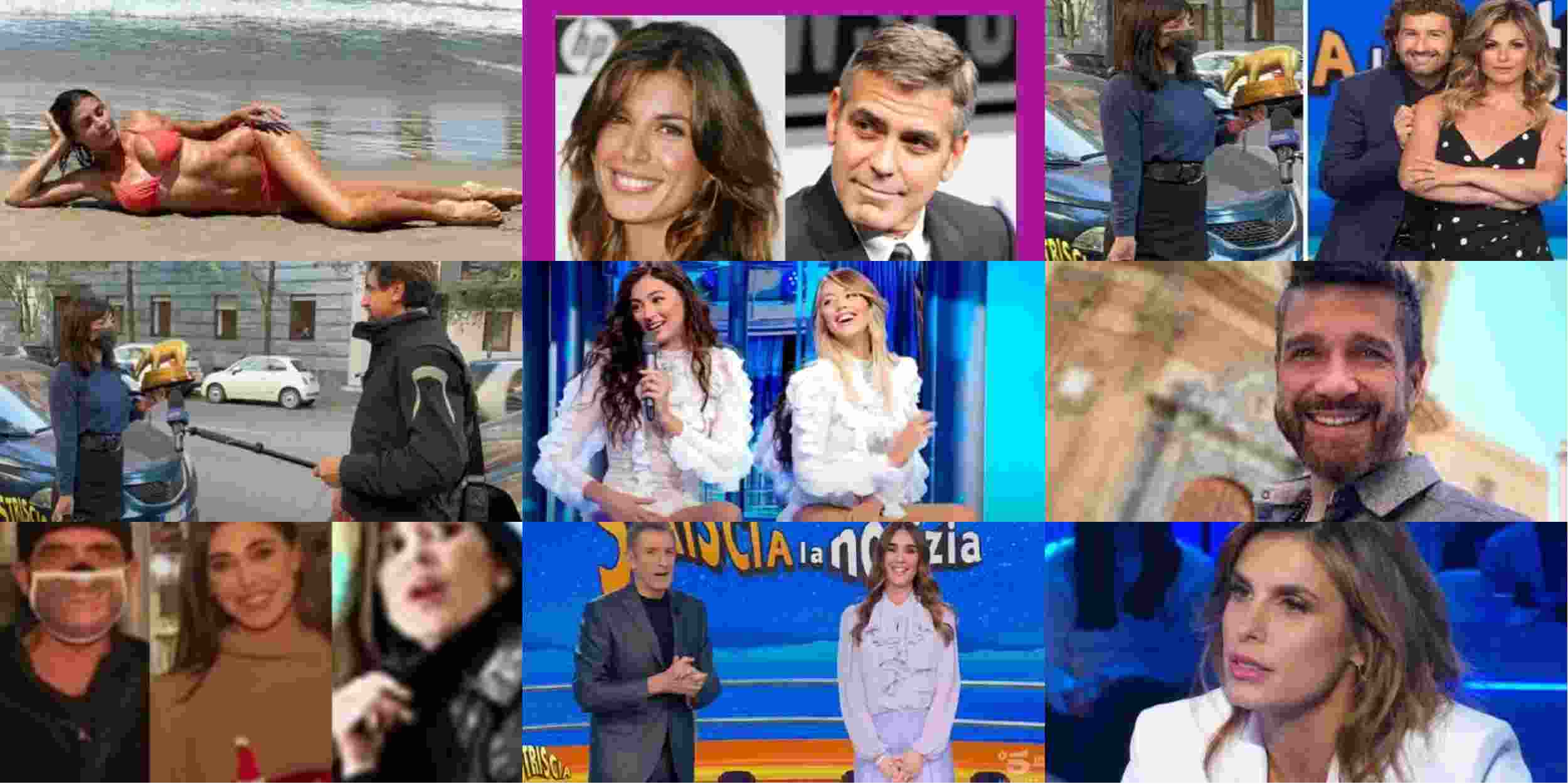 Elisabetta Canalis e lo scatto sensuale che fa parlare il web