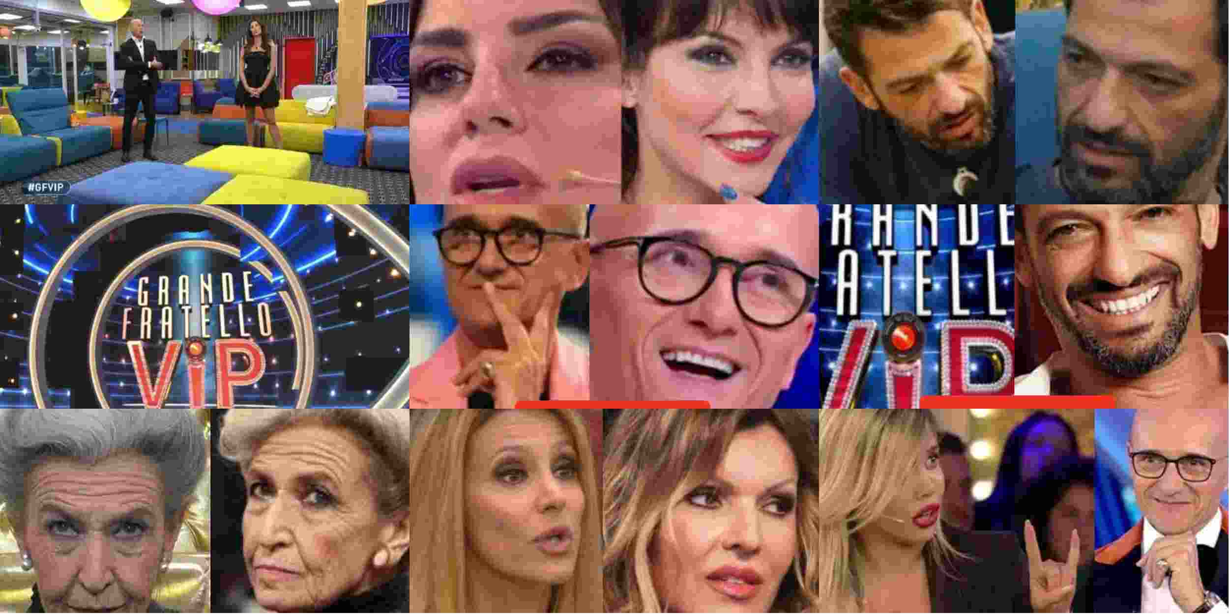 GF Vip 5, puntata 6-11-2020: entrano Stefano Bettarini e Giulia Salemi, punito Andrea Zelletta