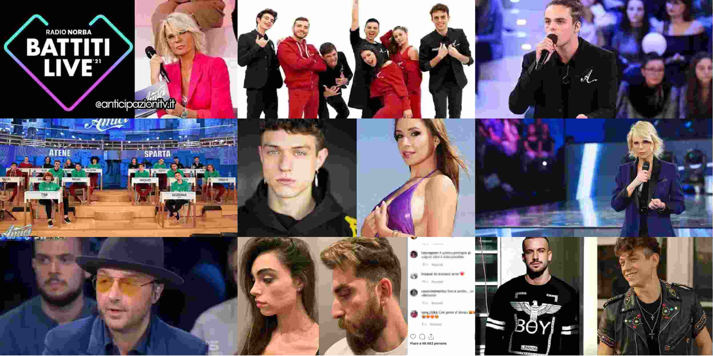 Amici, delle vecchie glorie si preparano per il debutto a Battiti live; il ruolo che spiazza