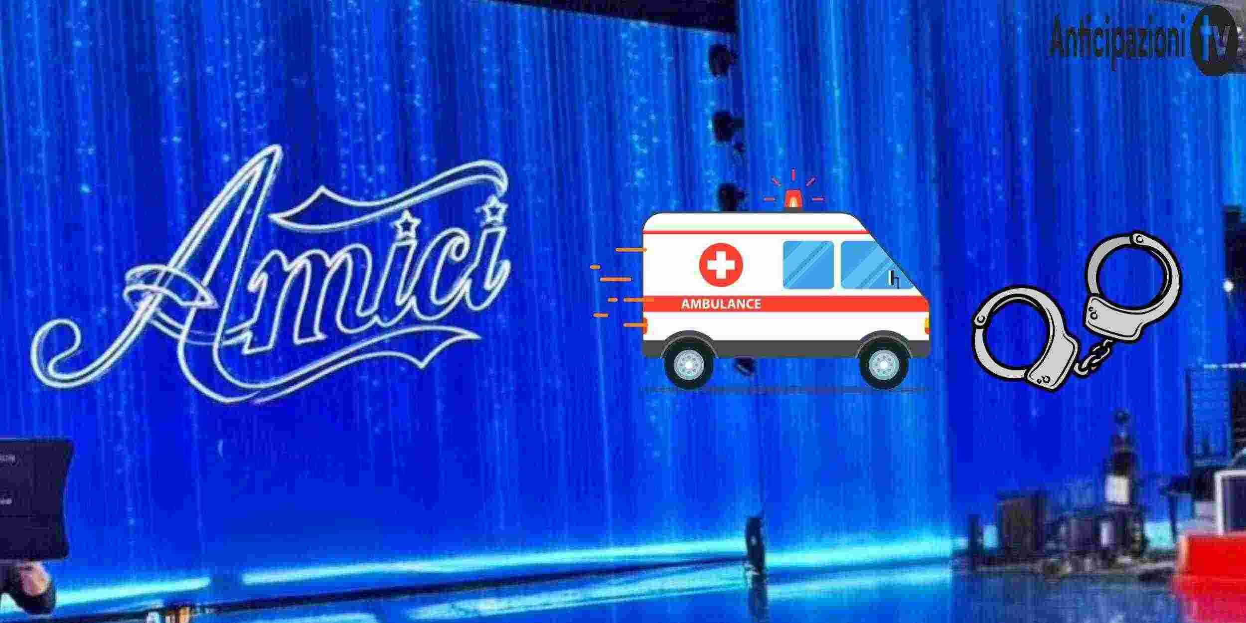 Amici: ex allievo arrestato dopo un brutto incidente
