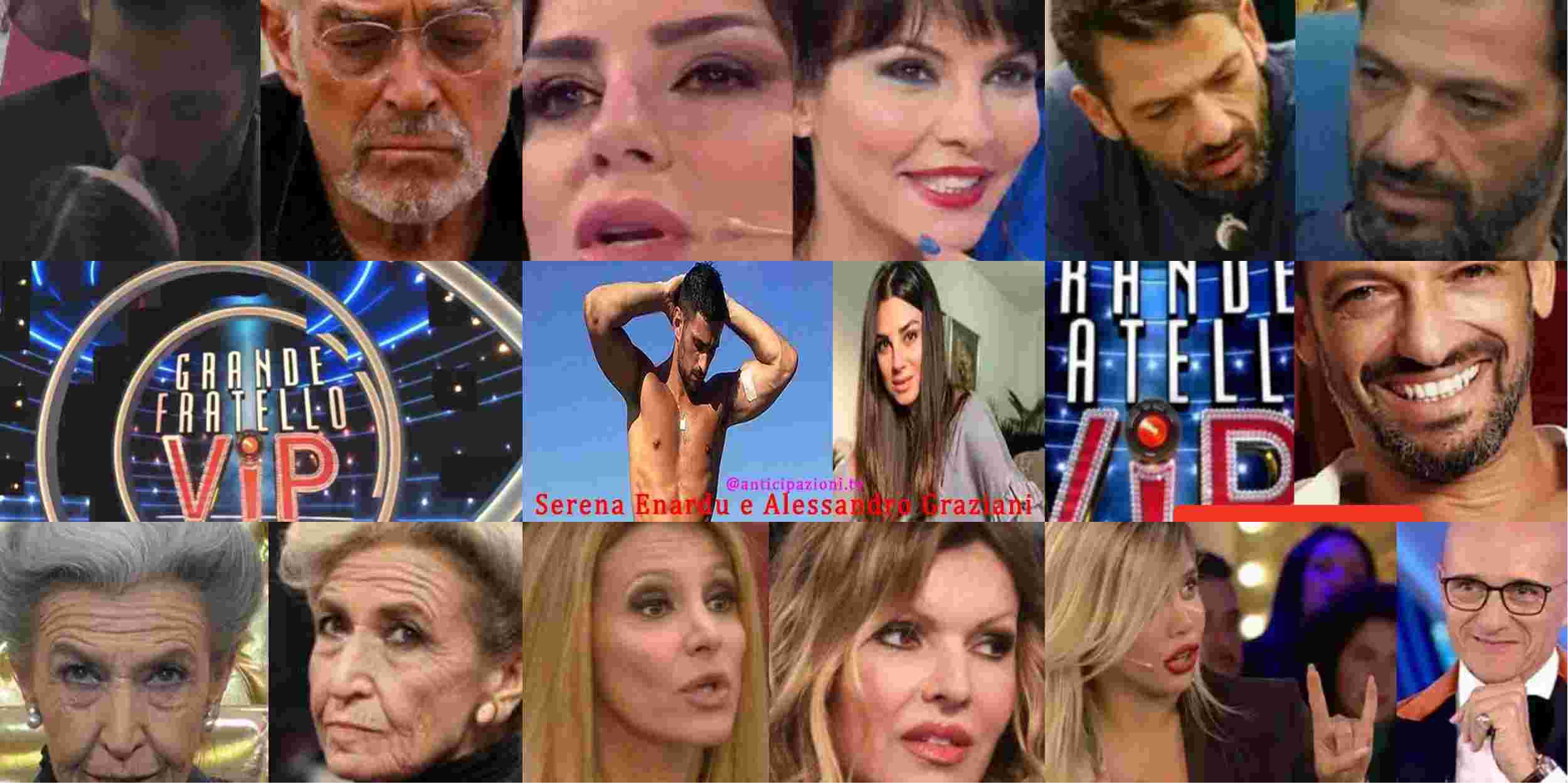 Grande Fratello Vip, Fabio Testi si scaglia contro Pago e Serena