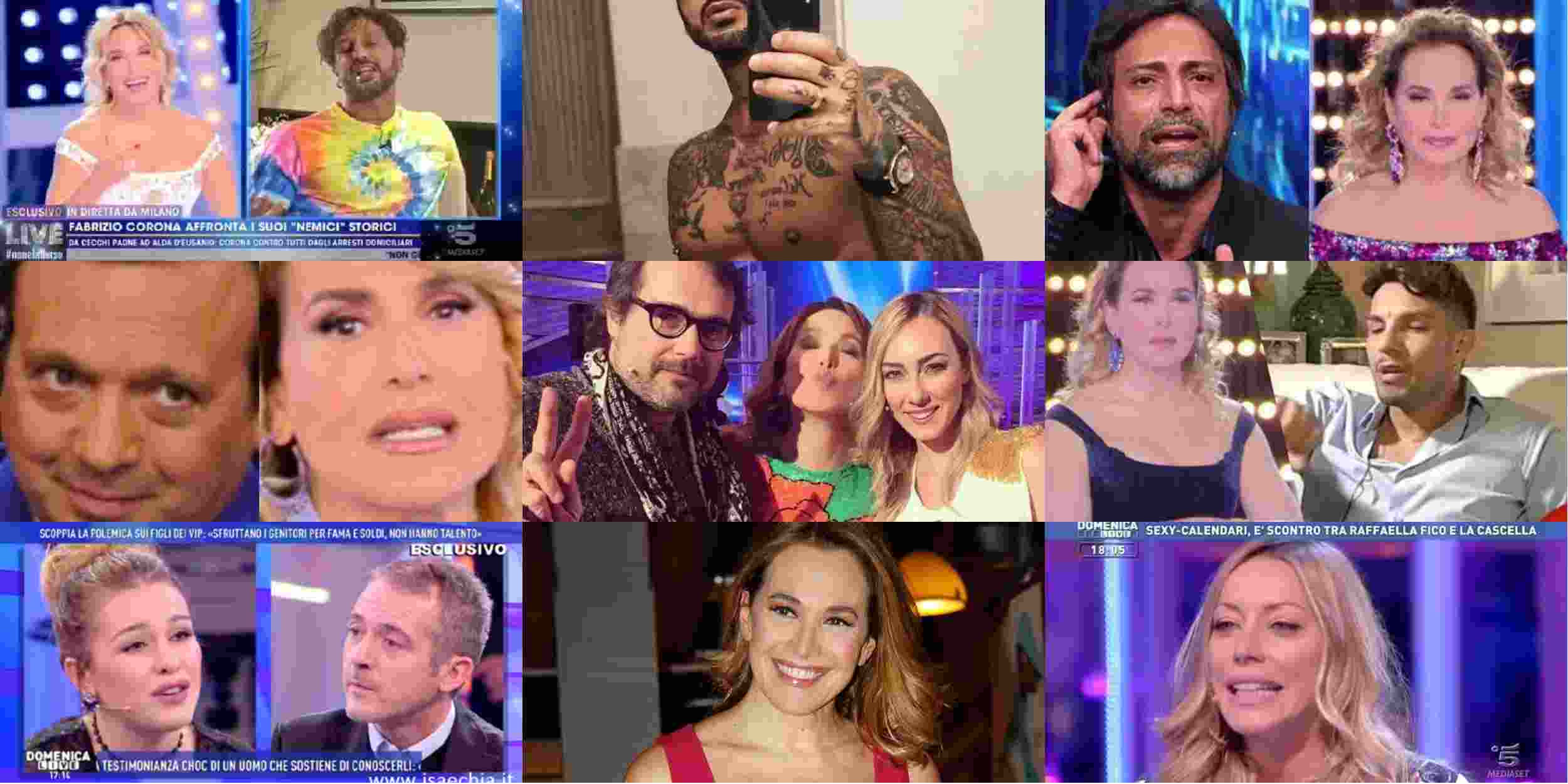 Fabrizio Corona ci prova in diretta con Barbara d’Urso: la reazione della conduttrice