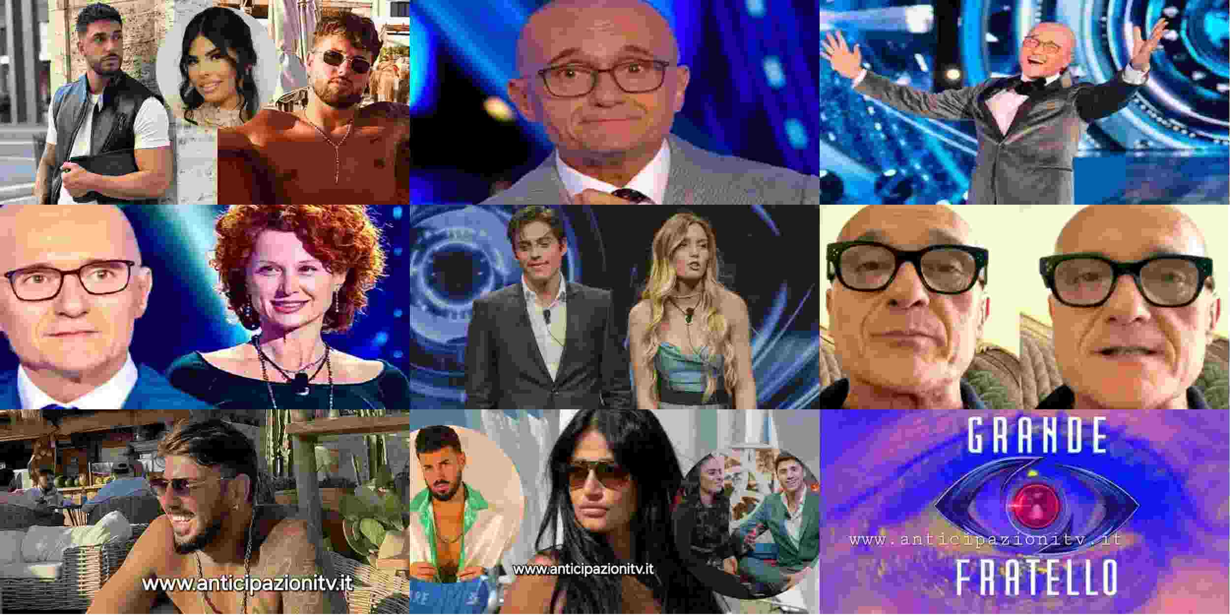 Caos al Grande Fratello: Federica bacia Alfonso e Stefano