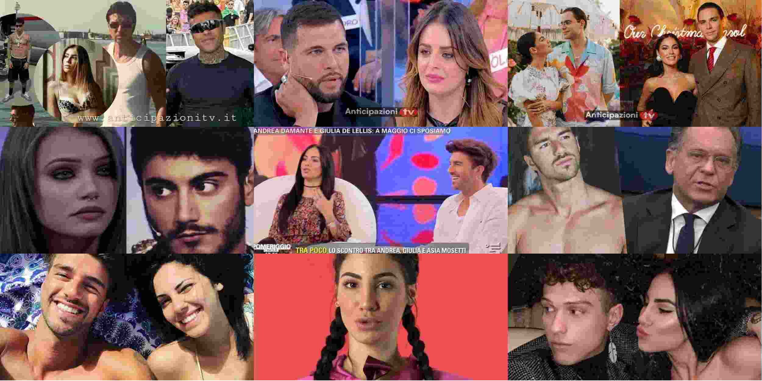 Uomini e Donne, Fedez parla del tradimento di Tony Effe ad Andrea Damante: reagisce Elisa Visari