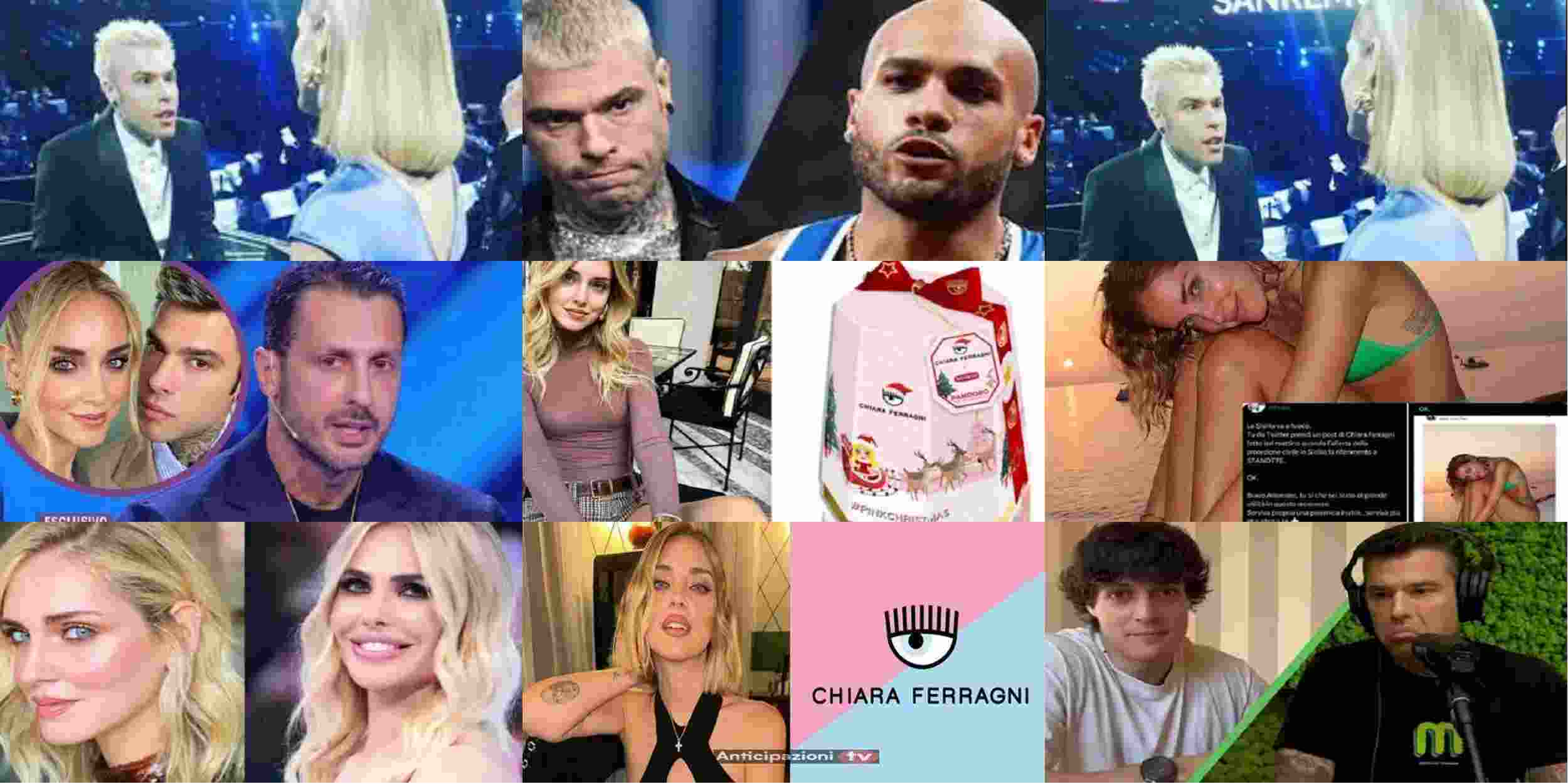 Fedez riappare sui social con post dedicato a Sanremo e un messaggio alla moglie