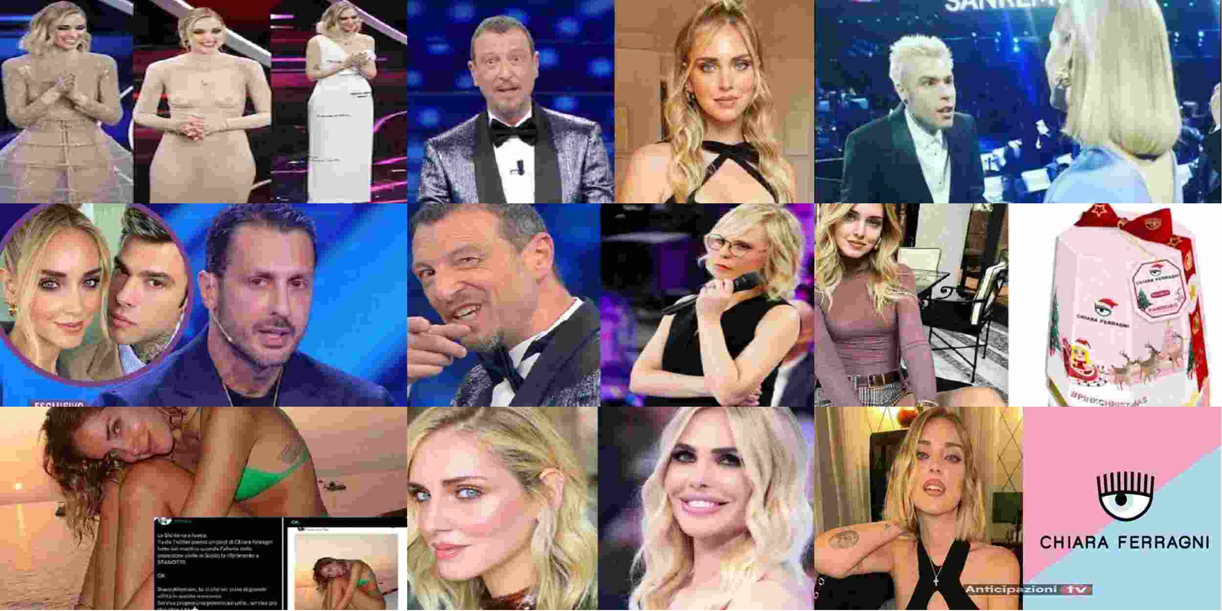 Festival di Sanremo 2023, il retroscena sui vestiti di Chiara Ferragni: uno non doveva essere così?