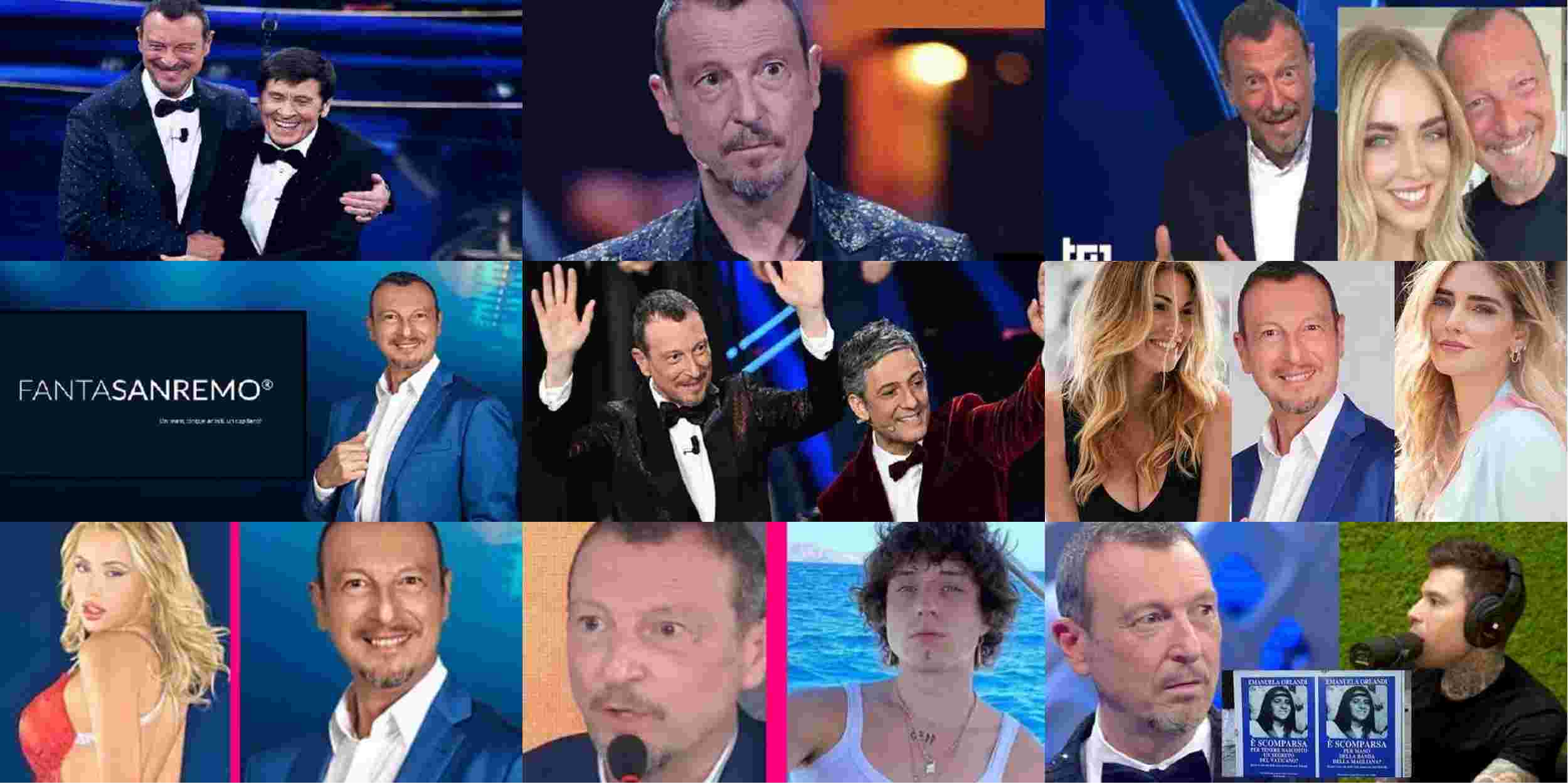 Festival di Sanremo 2023, svelati i super cachet dei conduttori: Amadeus guida la classifica