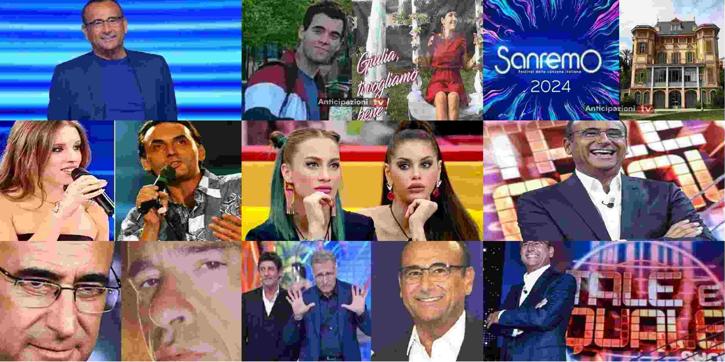 Sanremo 2025, nasce il Festival di Carlo Conti con i primi cantanti in gara: da Arisa a Povia fino a Laura Pausini