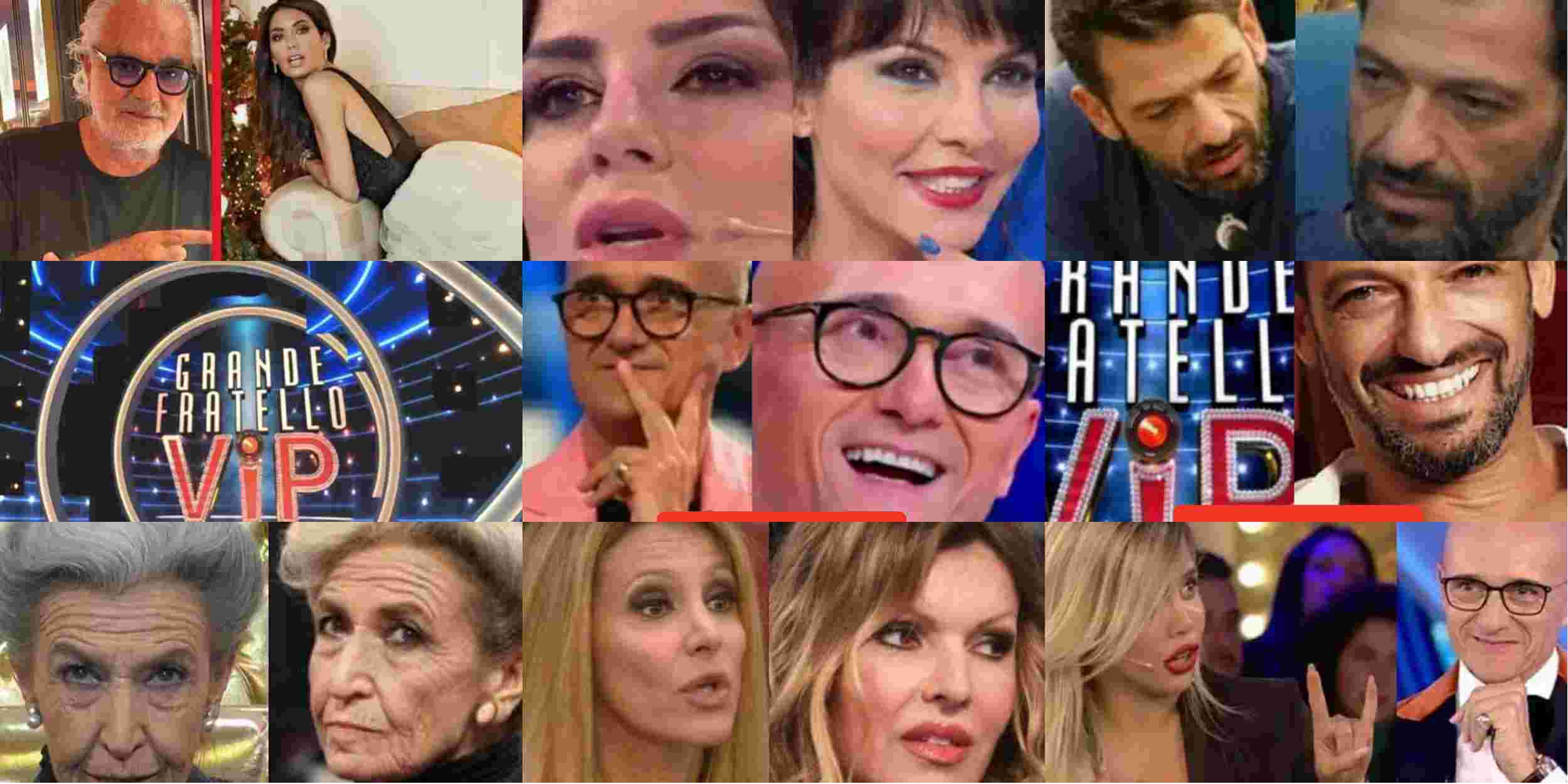 Flavio Briatore di nuovo vicino ad Elisabetta Gregoraci e lancia un duro messaggio al GF VIP