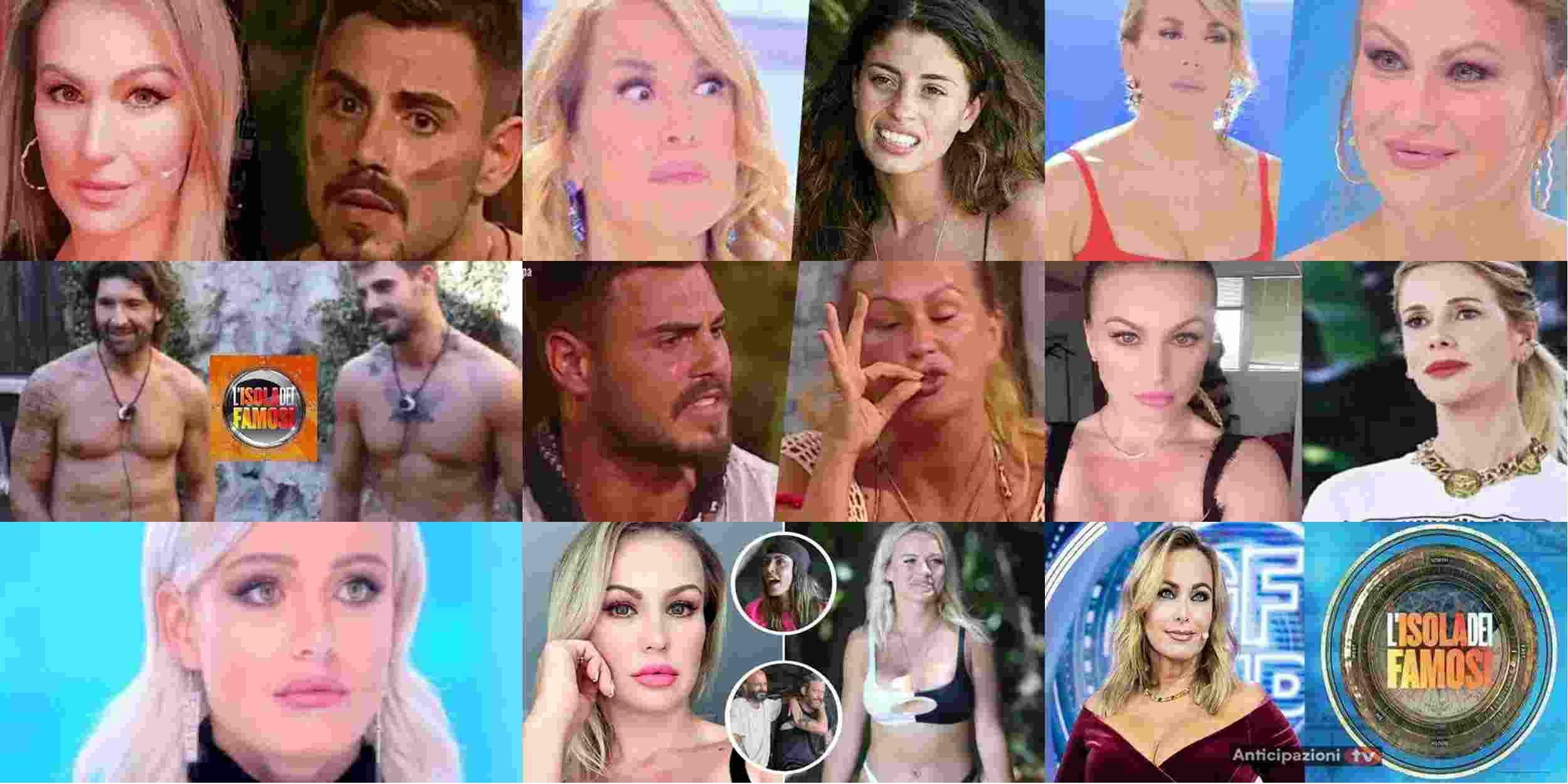 News Isola dei Famosi, Francesco Monte torna a provocare Eva Henger
