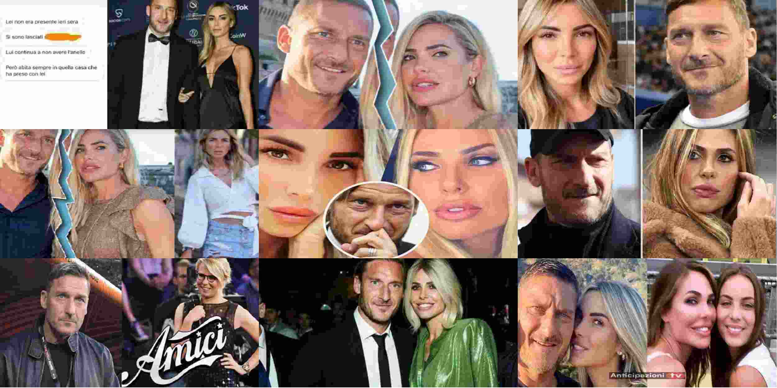 Francesco Totti e Noemi Bocchi si sono già lasciati? Spuntano numerosi indizi