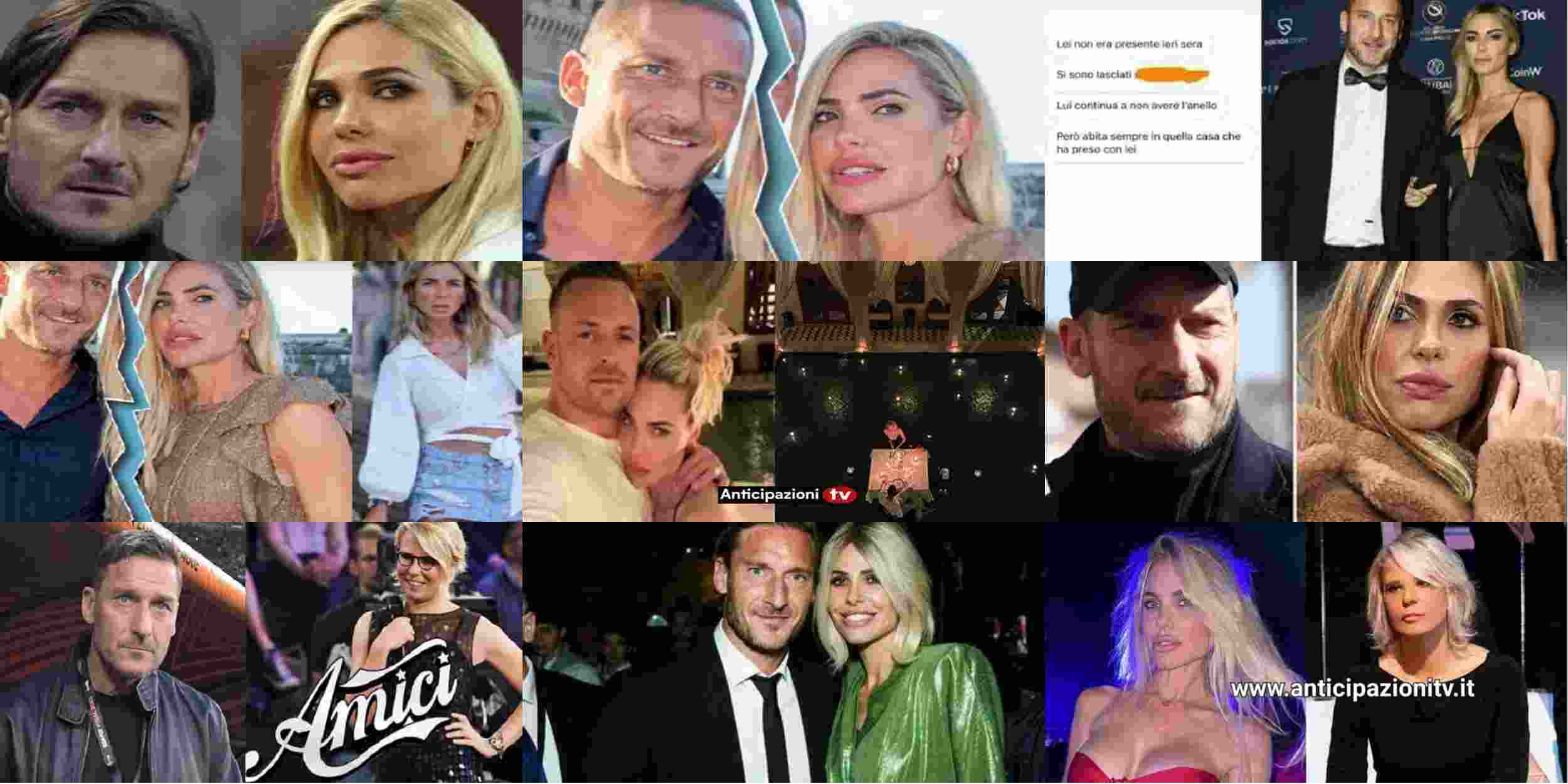 Francesco Totti e Ilary Blasi, ore di tensione all’udienza: ecco cos’è successo