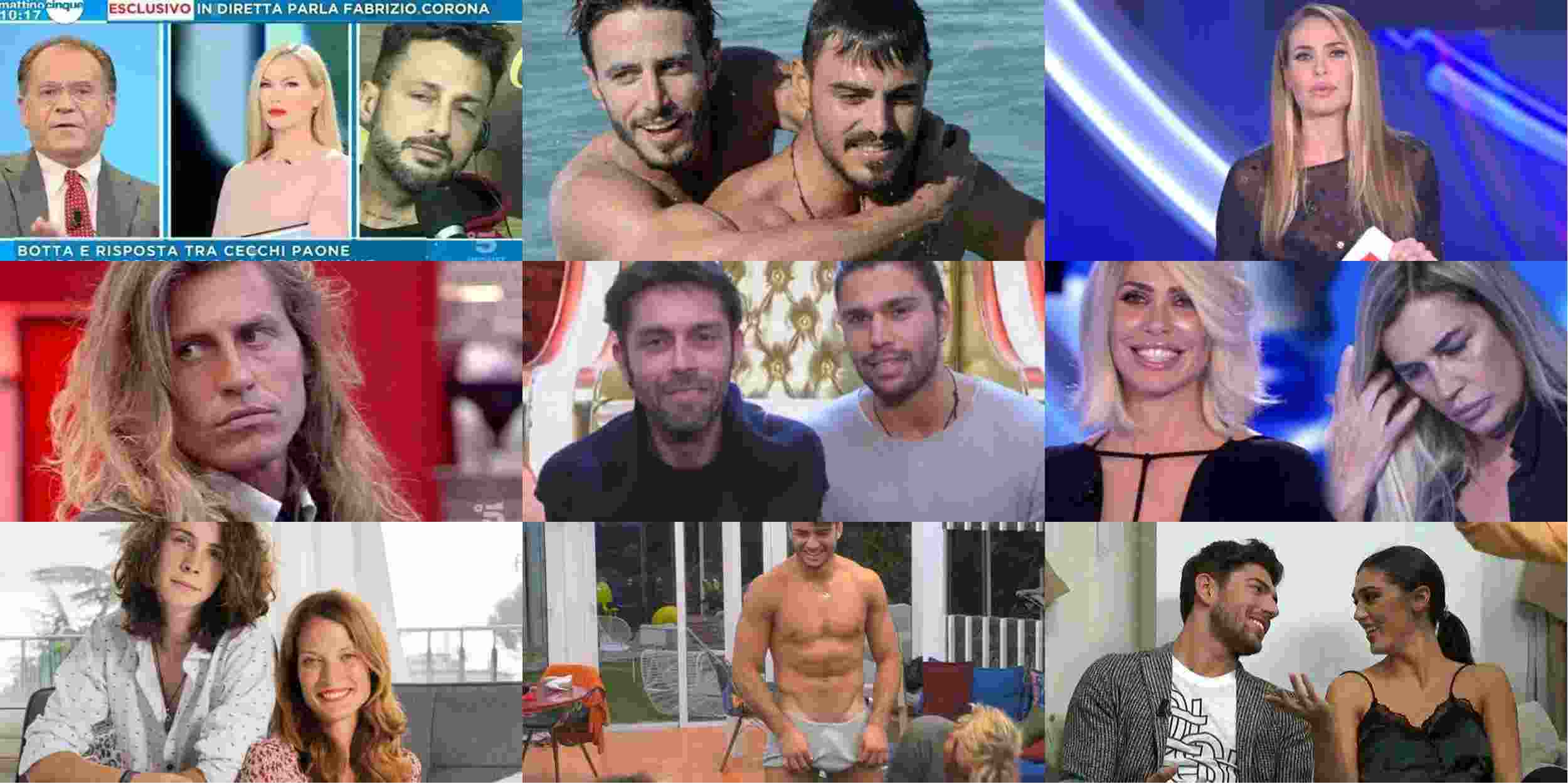 Grande Fratello Vip, furiosa litigata tra Alessandro Cecchi Paone e Fabrizio Corona